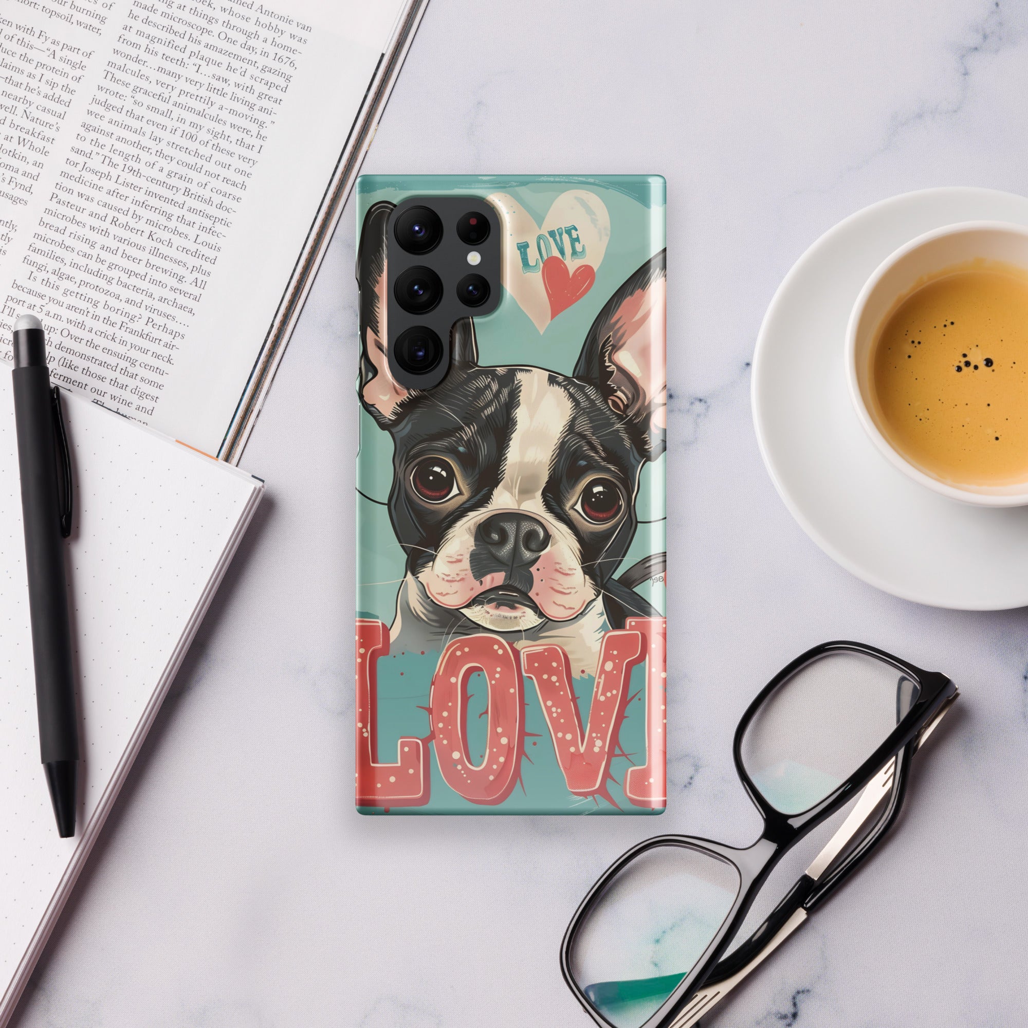 Boston Terrier Snap case for Samsung®