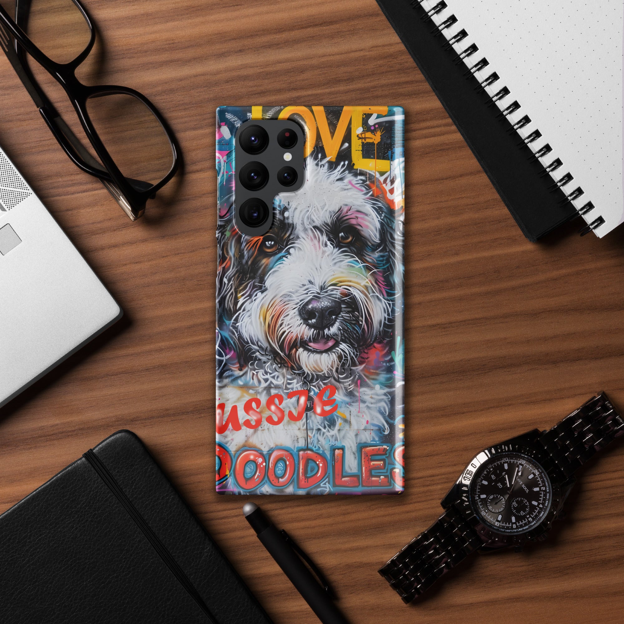 Aussiedoodle Snap case for Samsung®