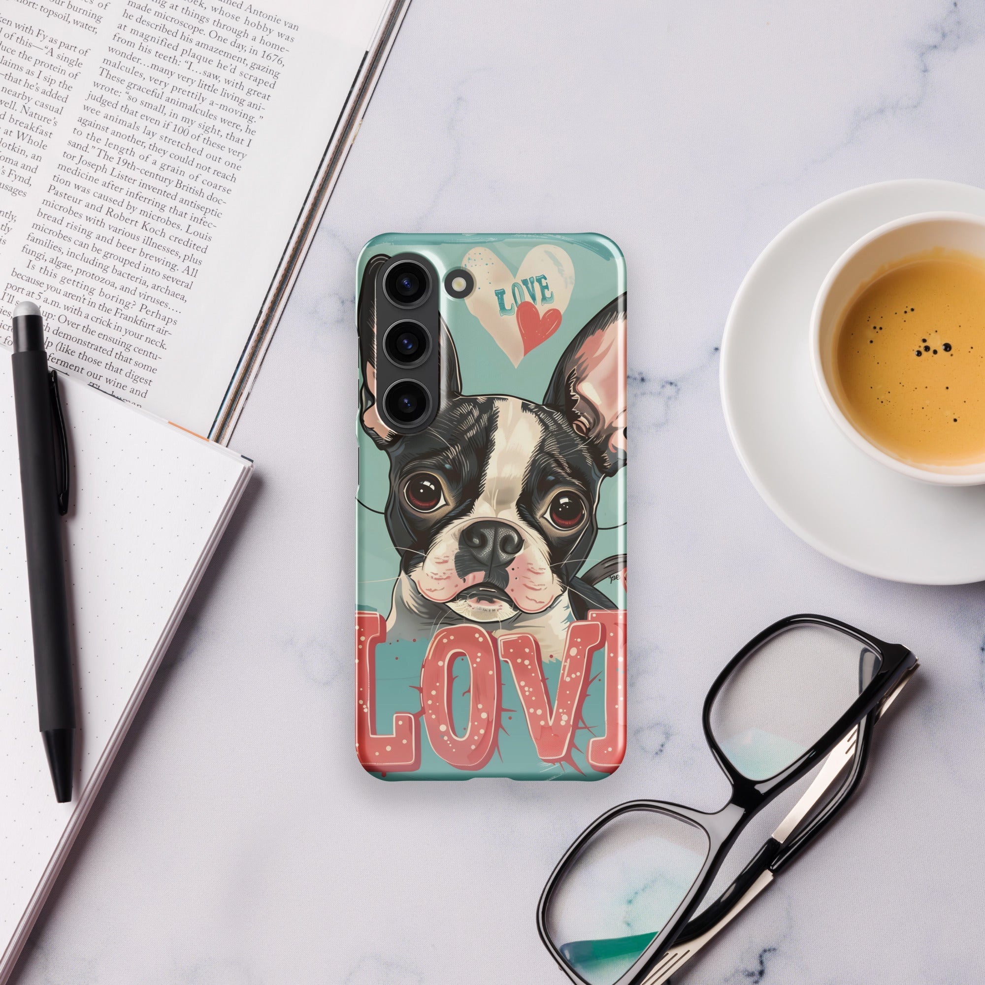 Boston Terrier Snap case for Samsung®