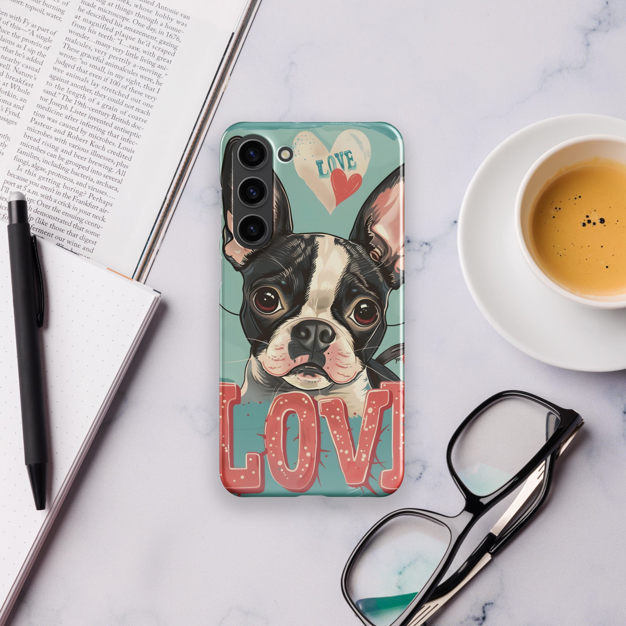 Boston Terrier Snap case for Samsung®