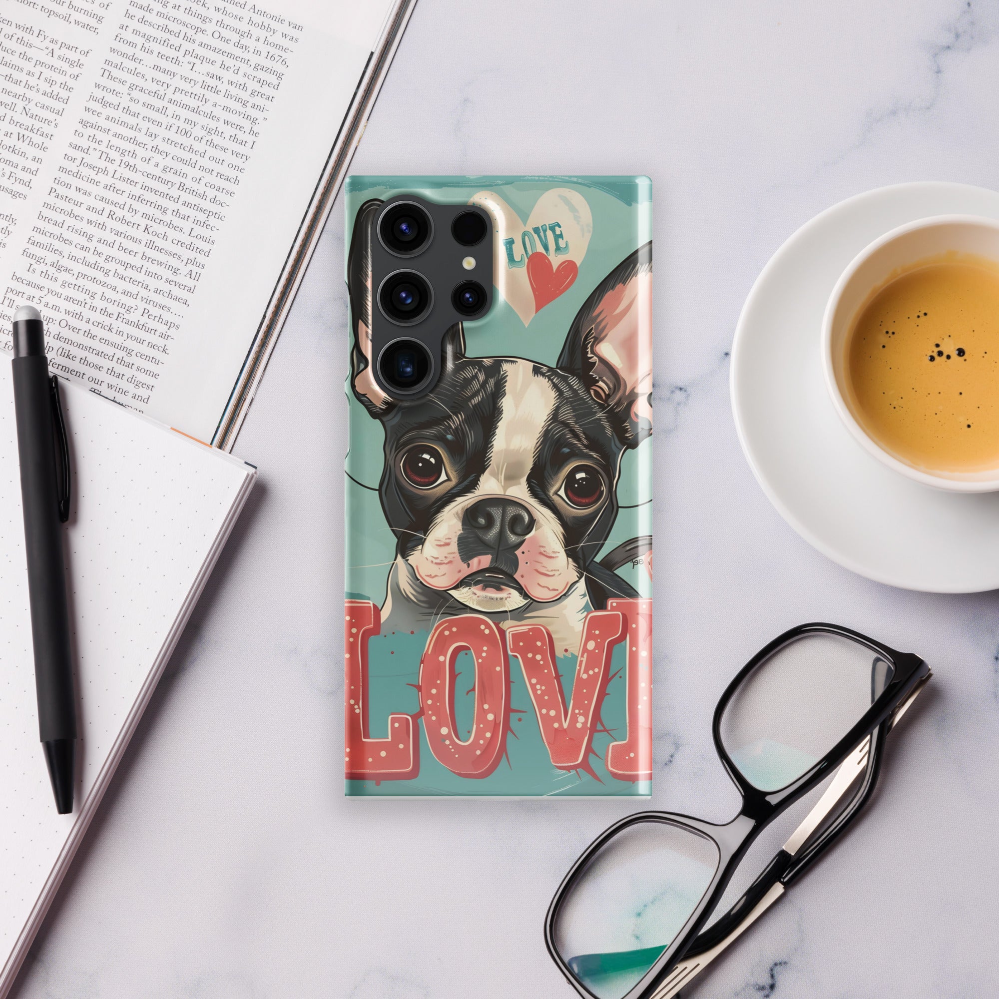 Boston Terrier Snap case for Samsung®