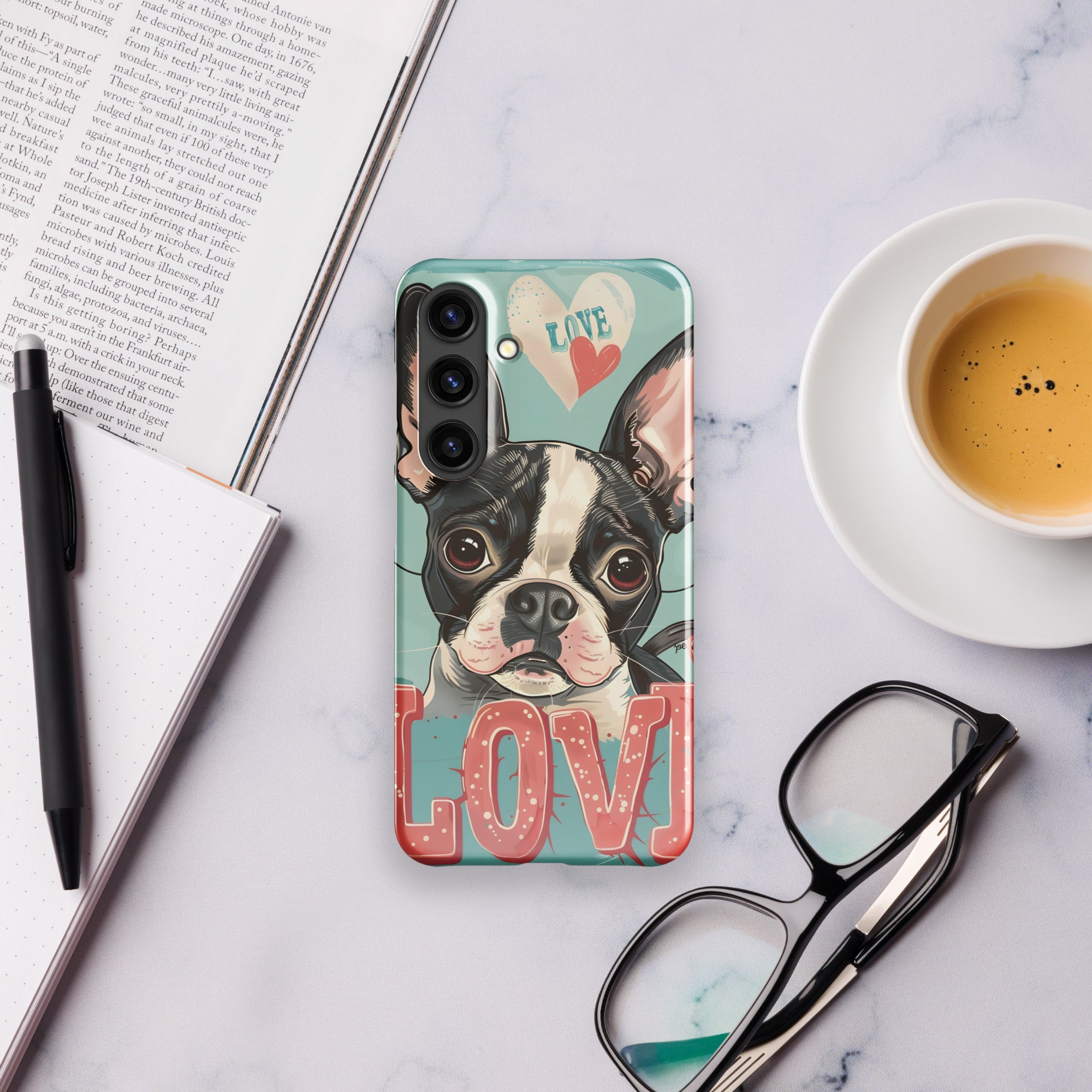 Boston Terrier Snap case for Samsung®