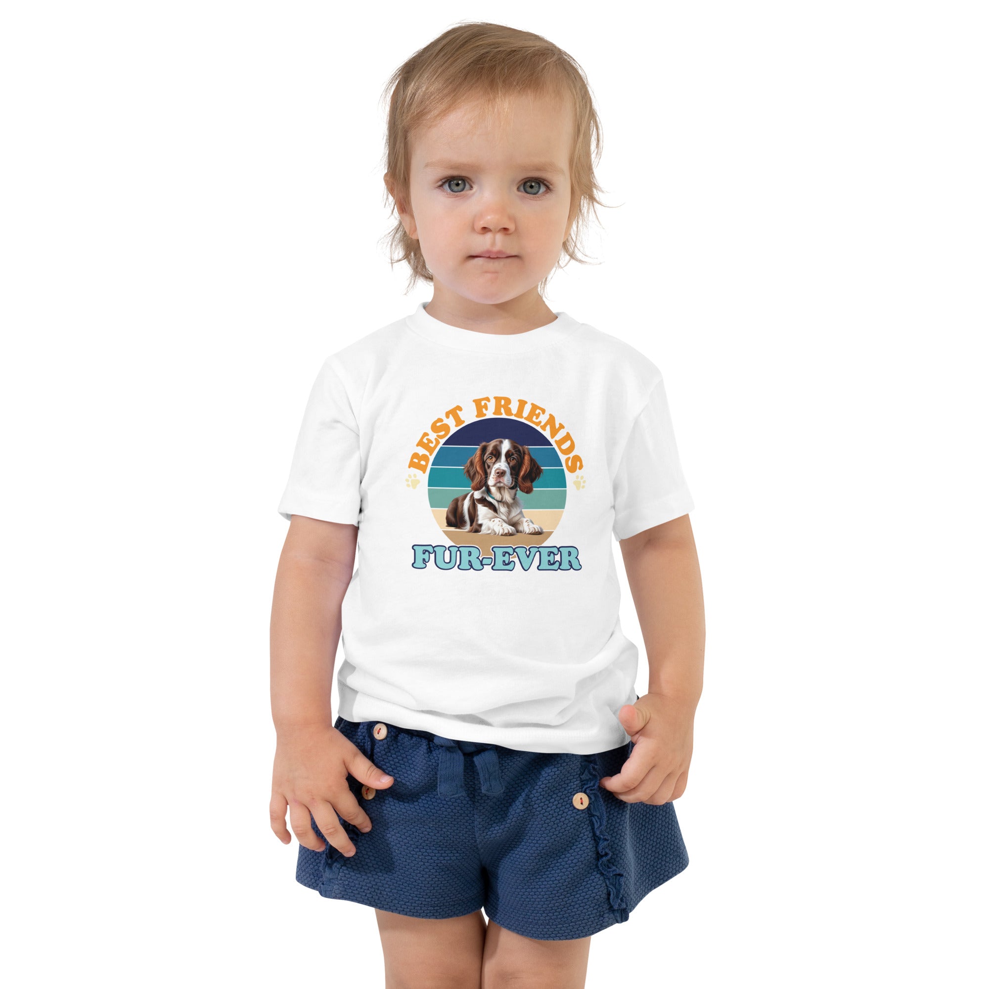 English Springer Spaniel Toddler Short Sleeve Tee