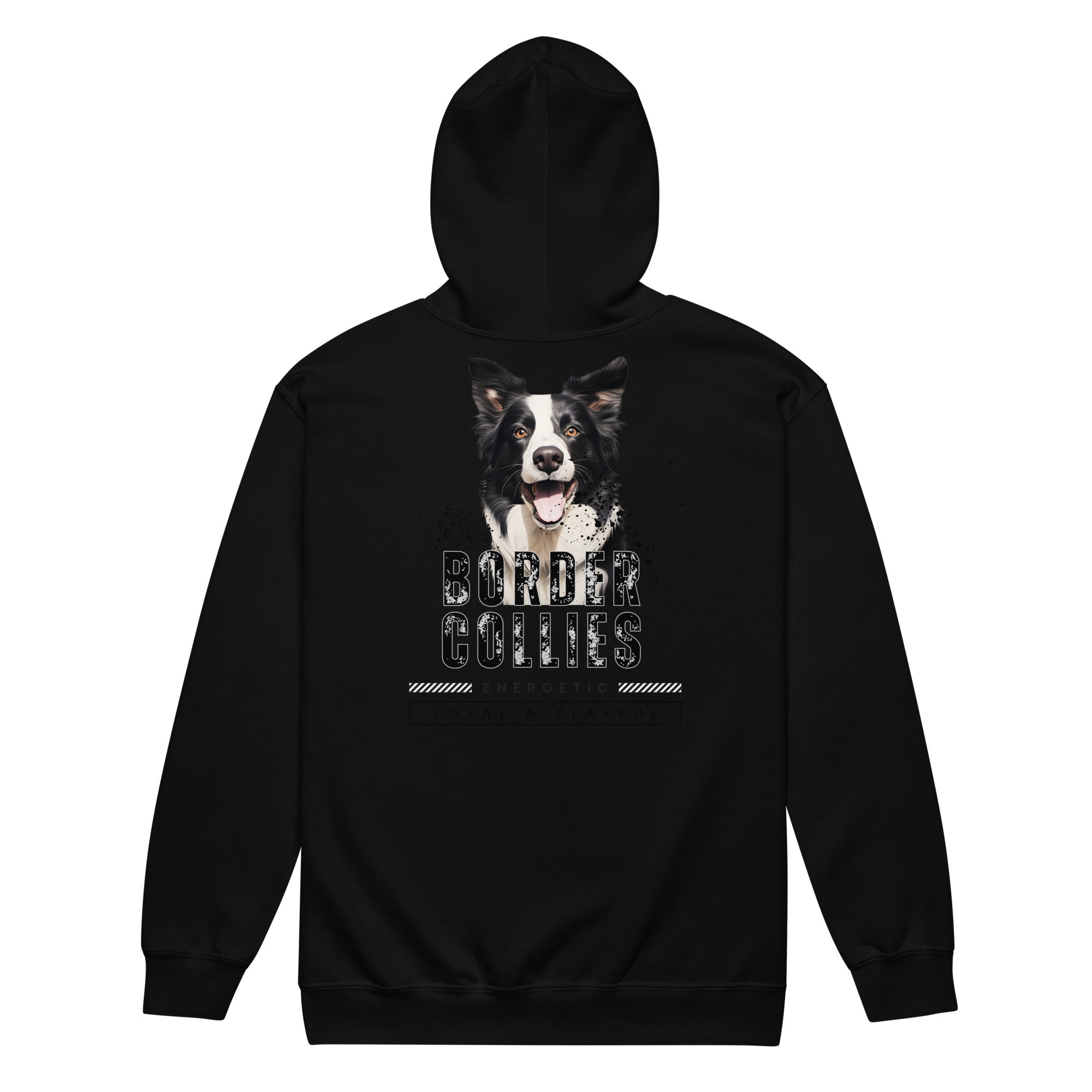 Border Collie Unisex heavy blend zip hoodie