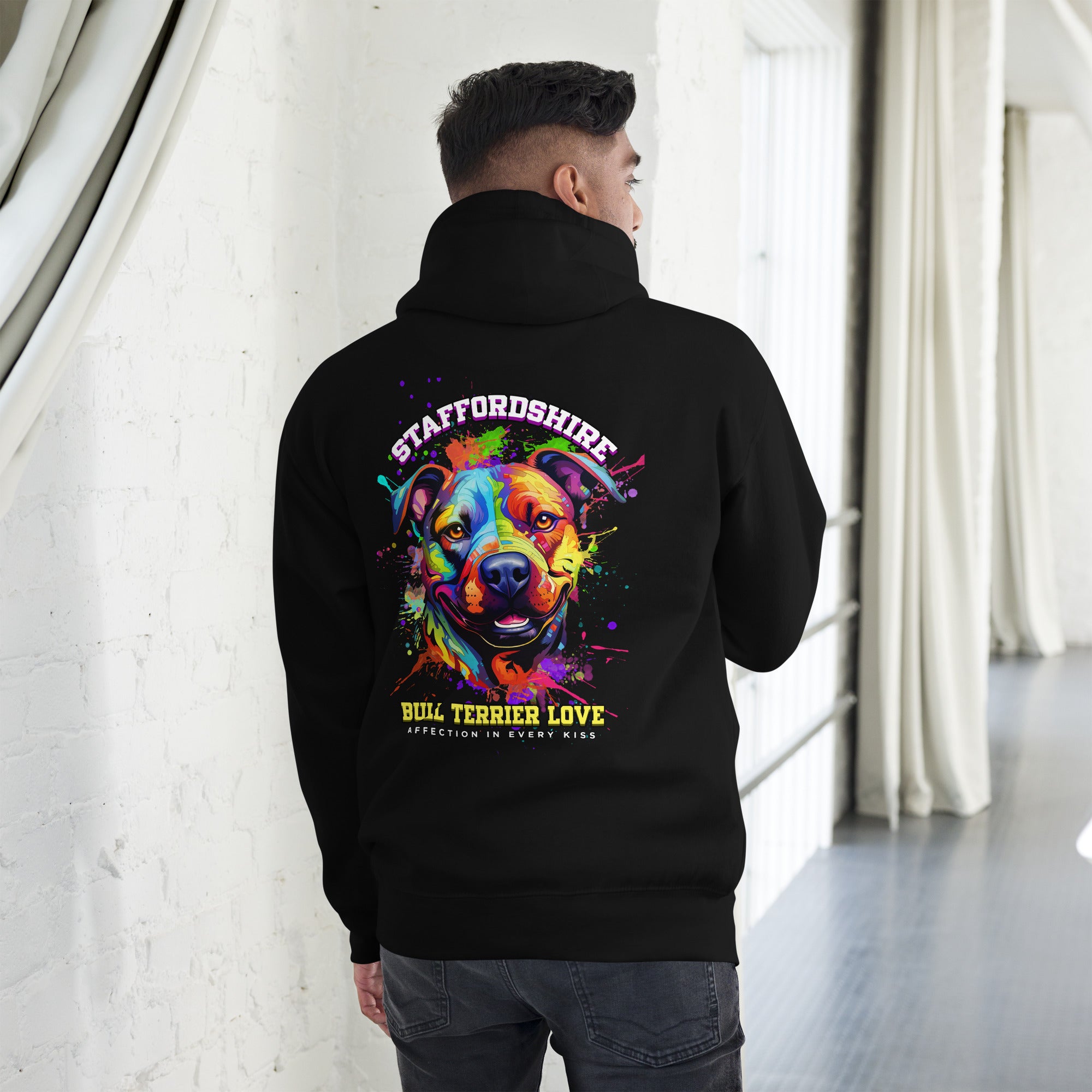 Stafforshire Bull Terrier Unisex Hoodie