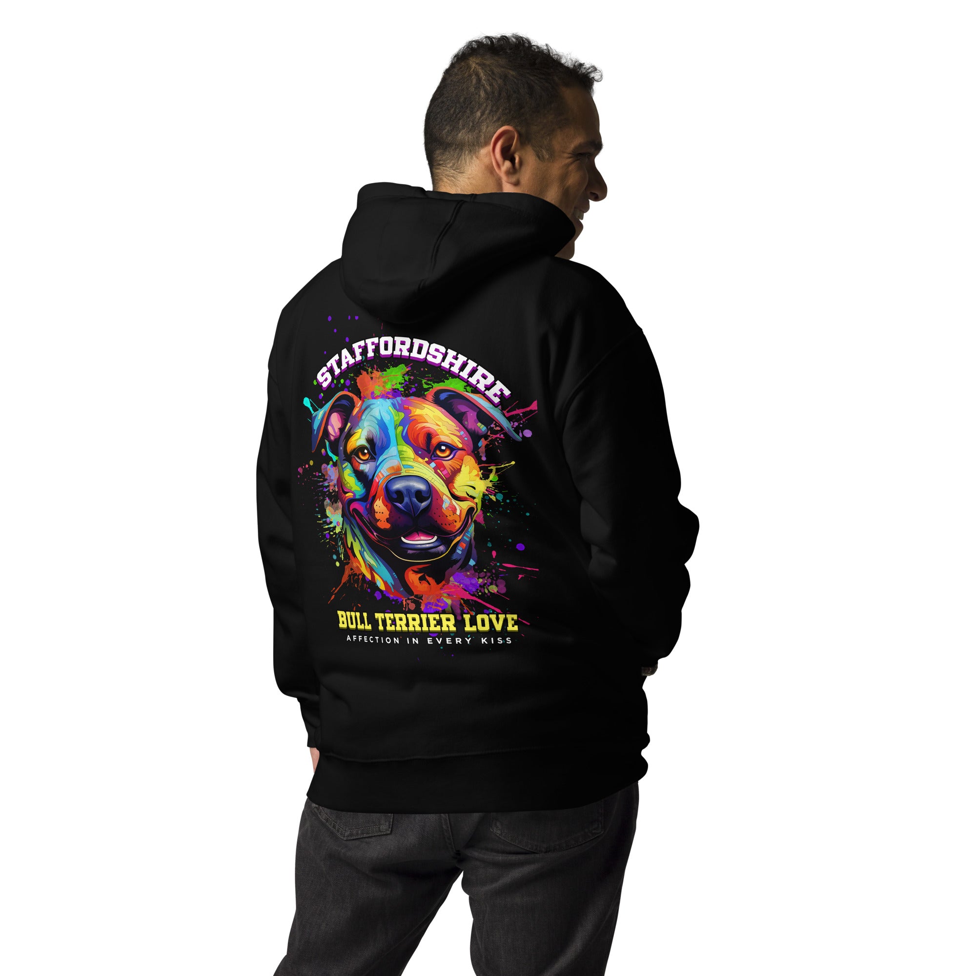 Stafforshire Bull Terrier Unisex Hoodie