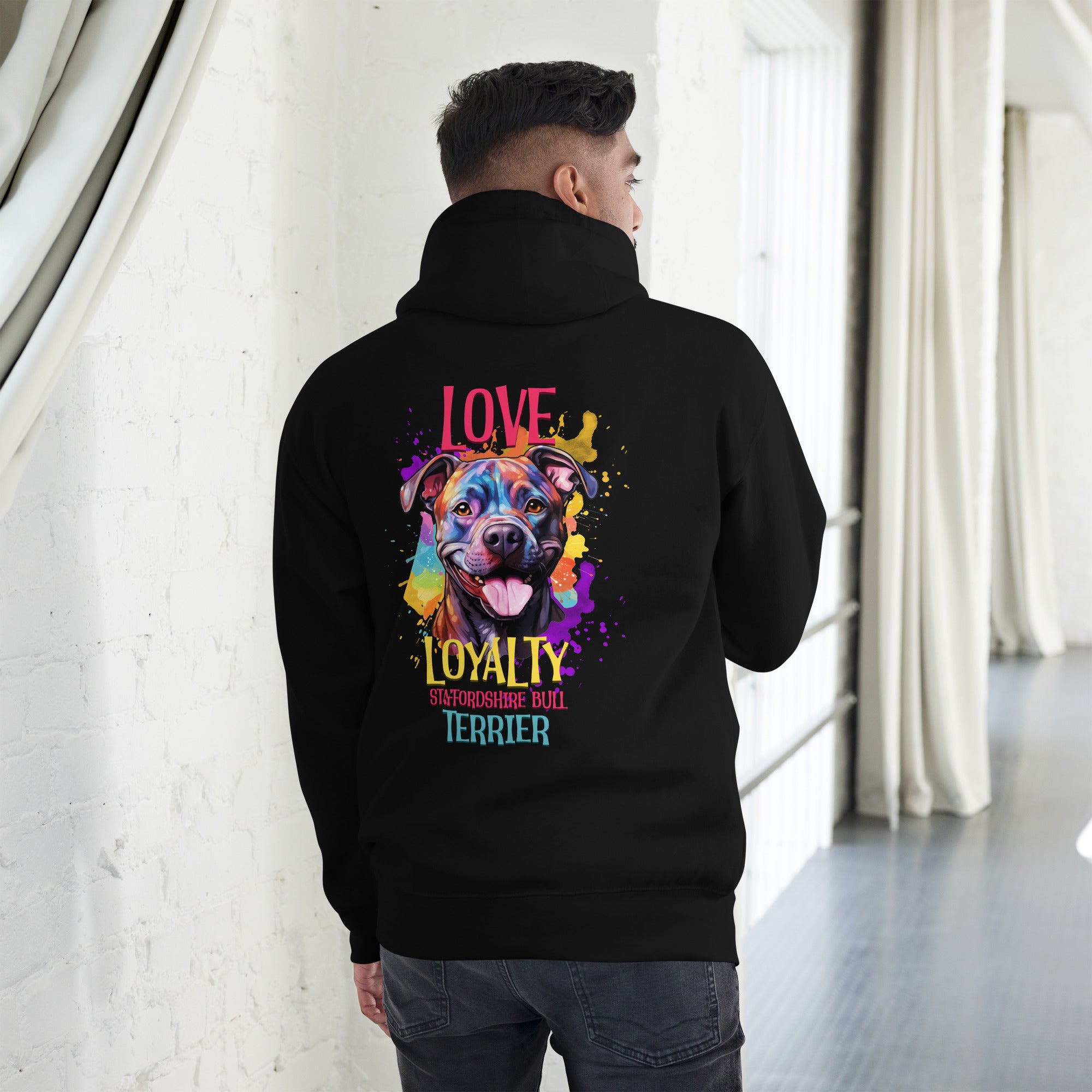 Staffordshire Bull Terrier Unisex Hoodie