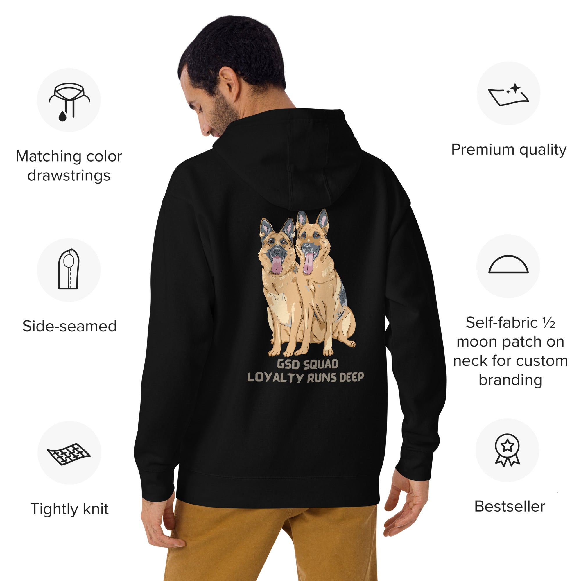 German Shephard Unisex Hoodie