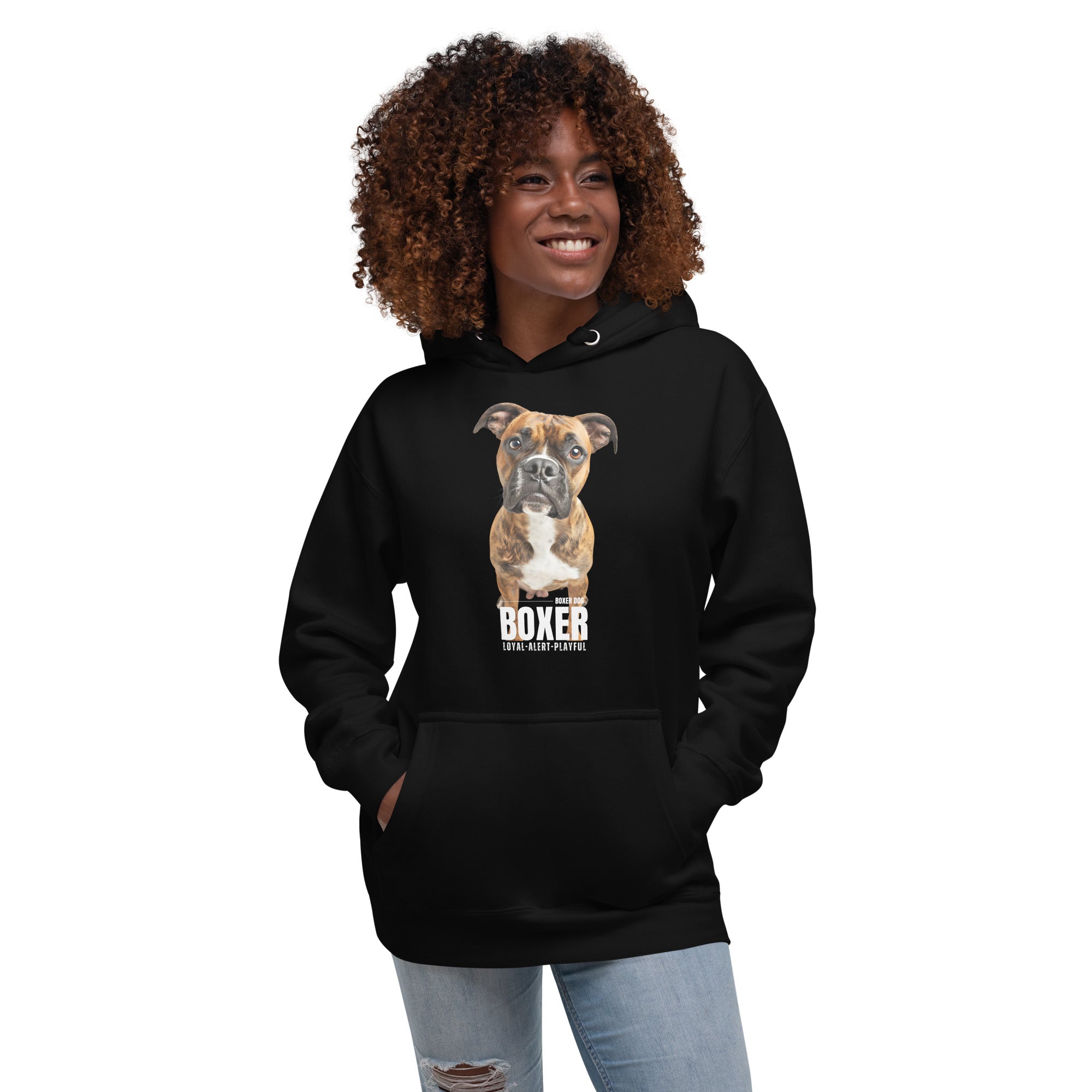 Boxer Dogs Unisex Hoodie