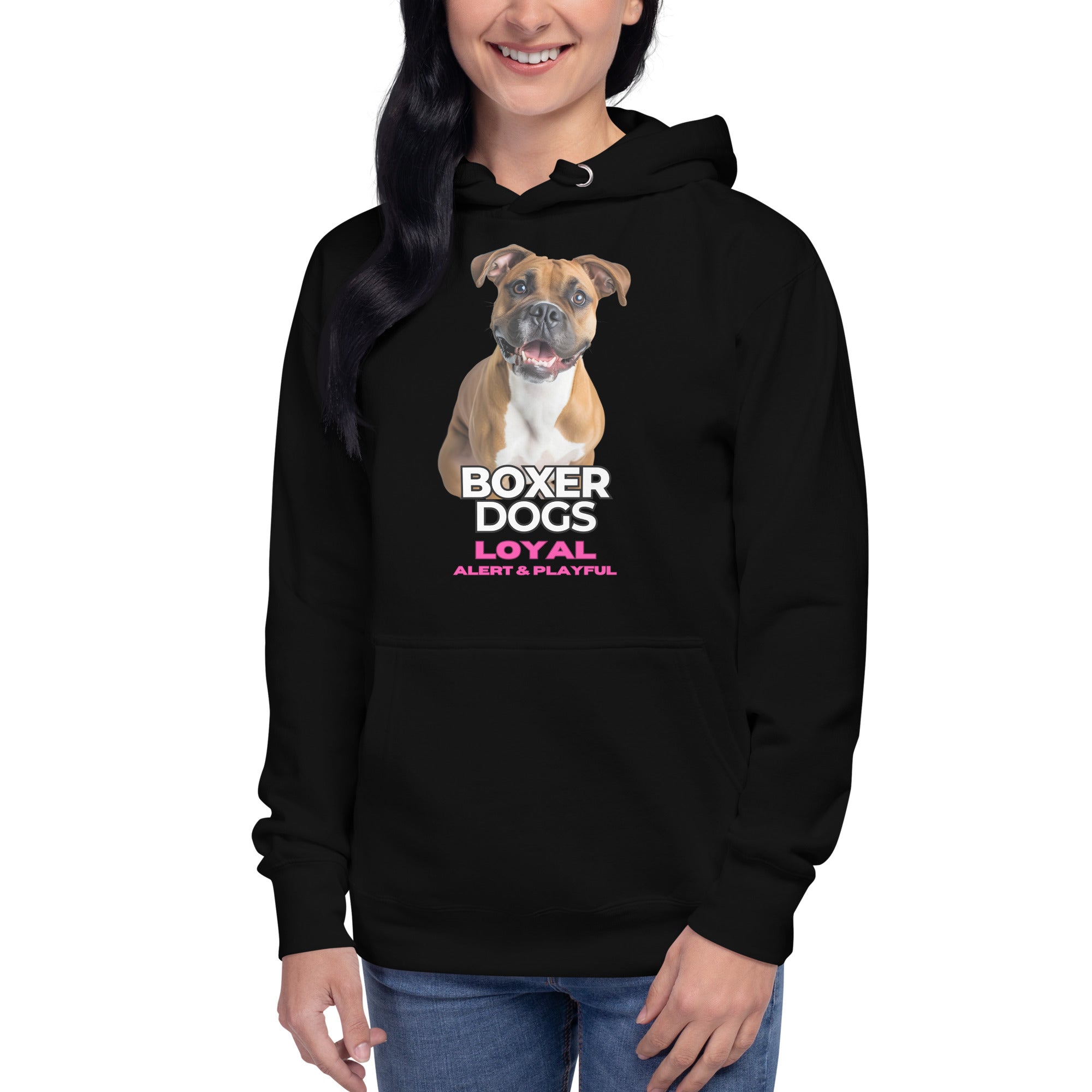 Boxer Dogs Unisex Hoodie