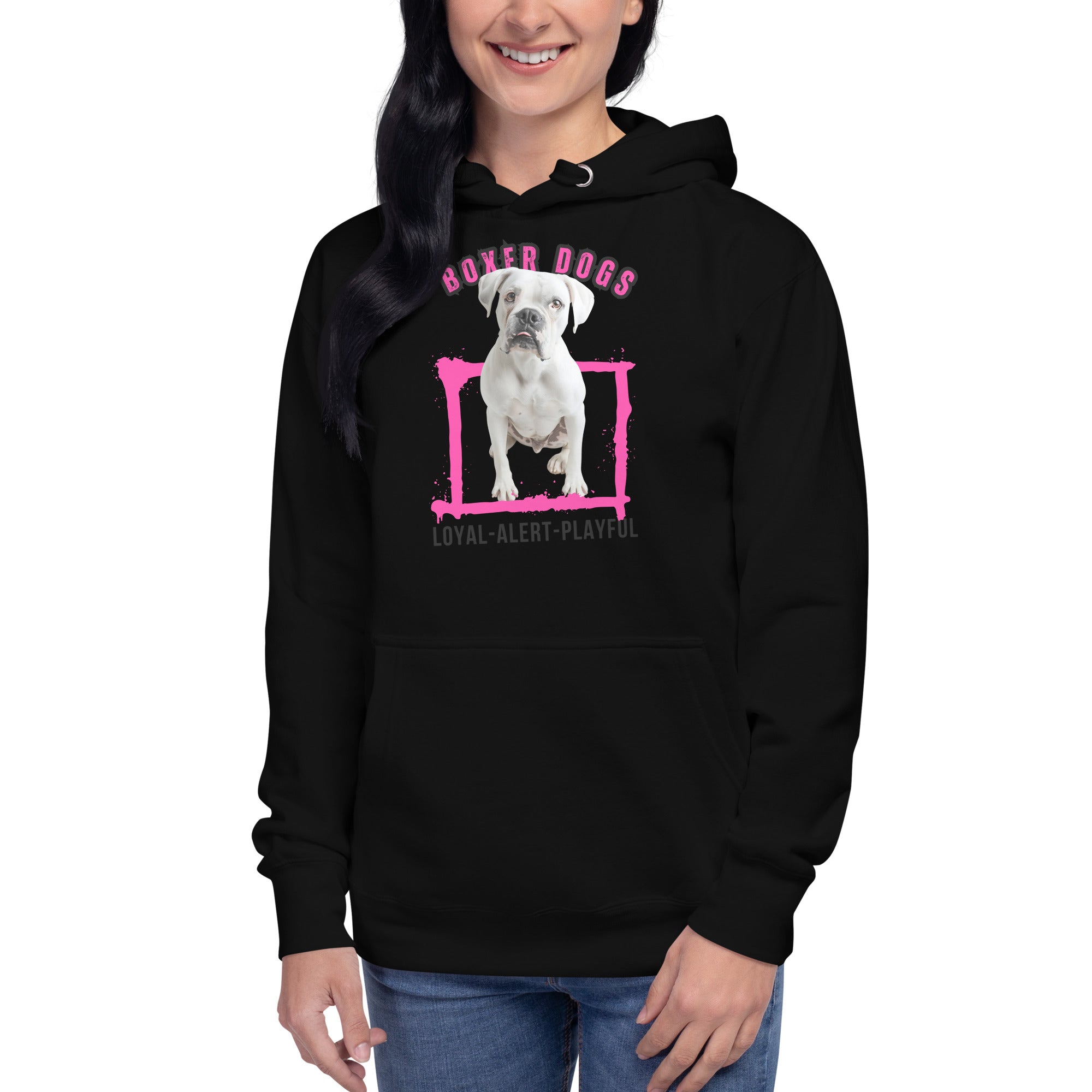 Boxer Dogs Unisex Hoodie