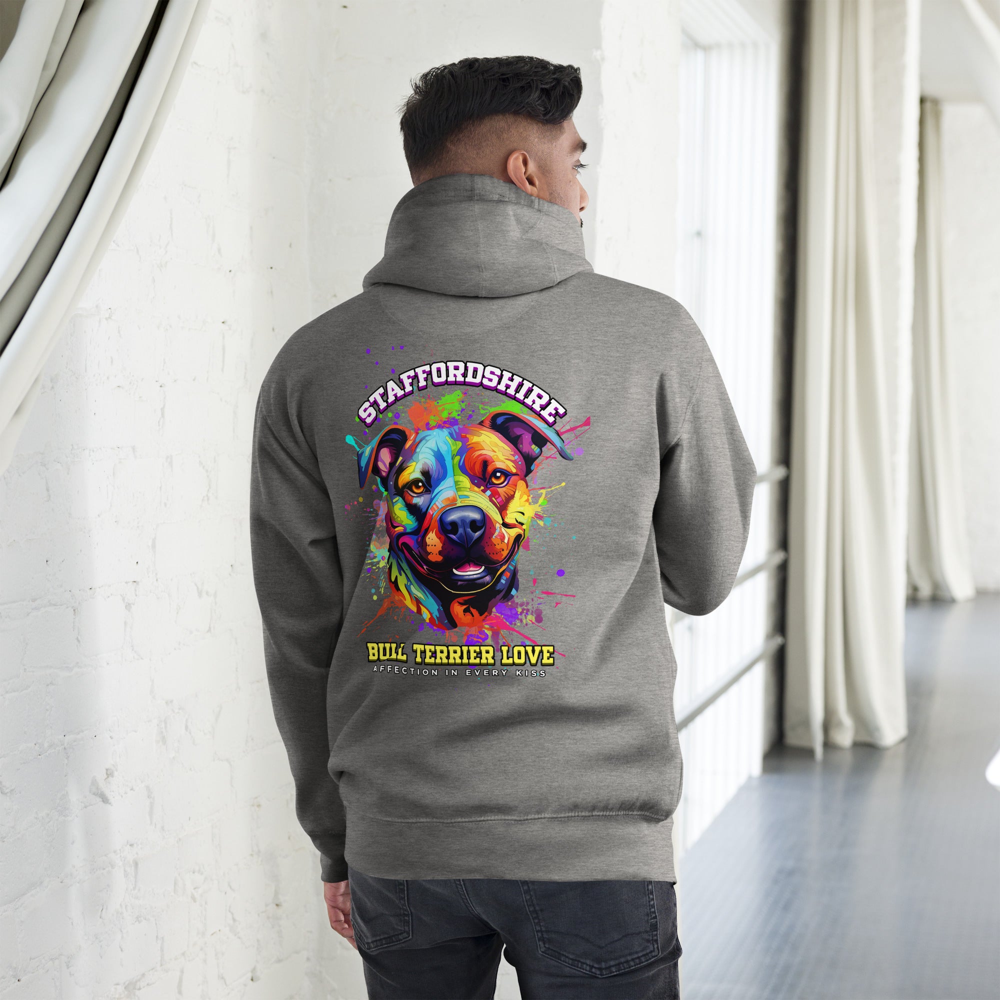 Stafforshire Bull Terrier Unisex Hoodie