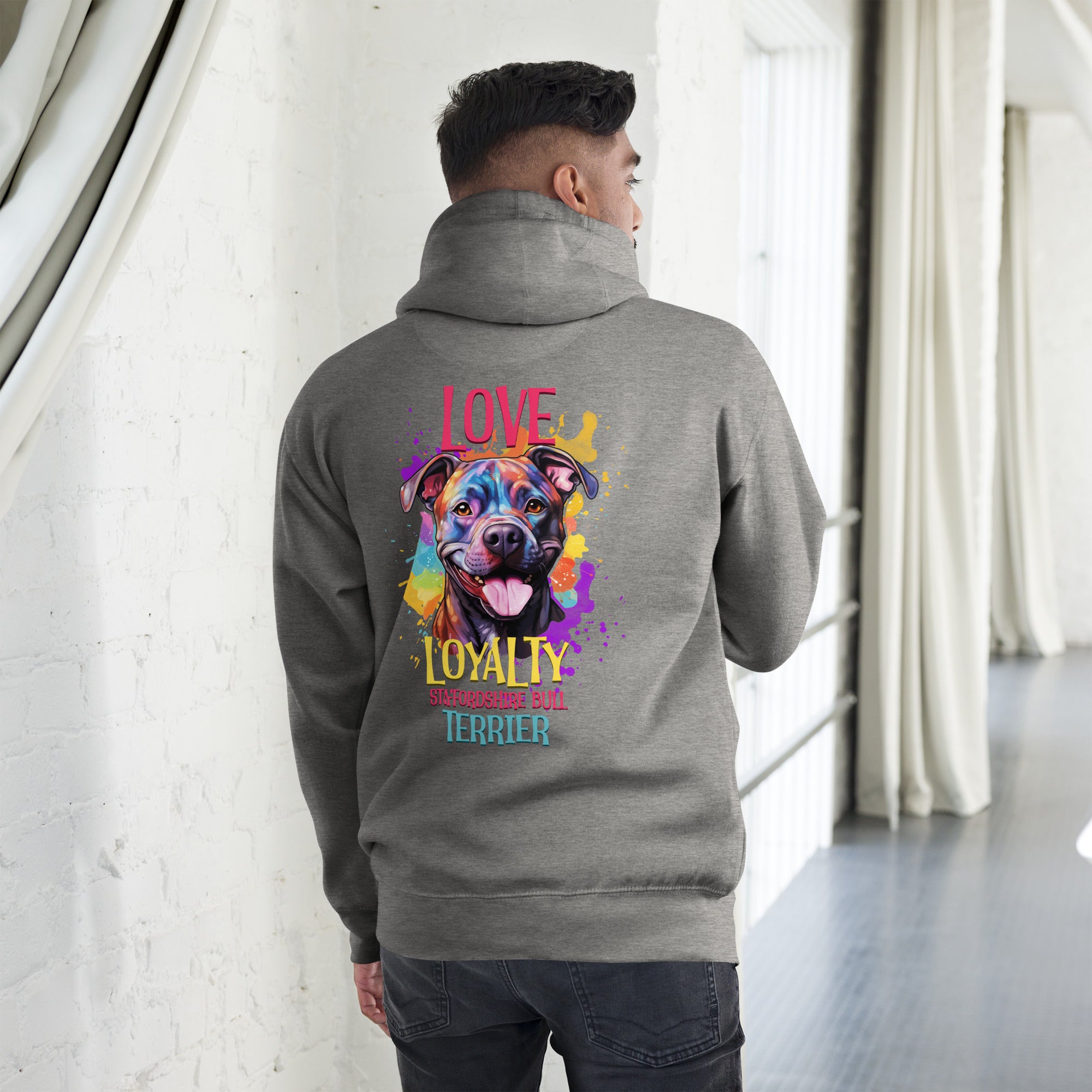 Staffordshire Bull Terrier Unisex Hoodie