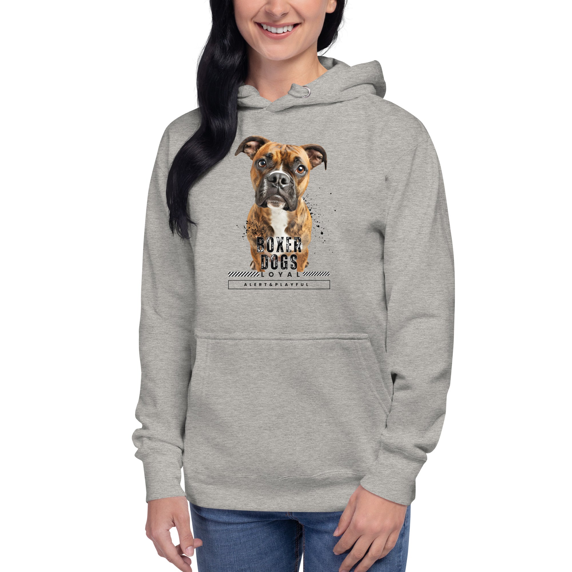 Boxer Dogs Unisex Hoodie