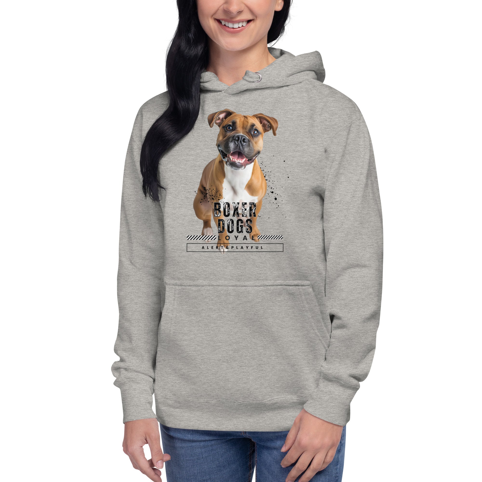 Boxer Dogs Unisex Hoodie