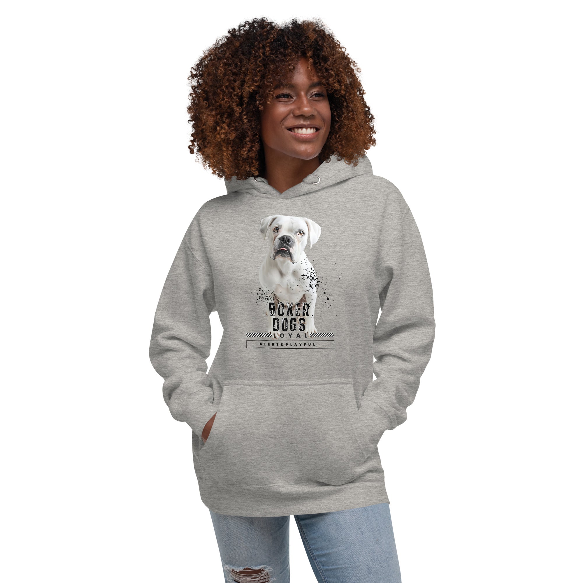 Boxer Dogs Unisex Hoodie