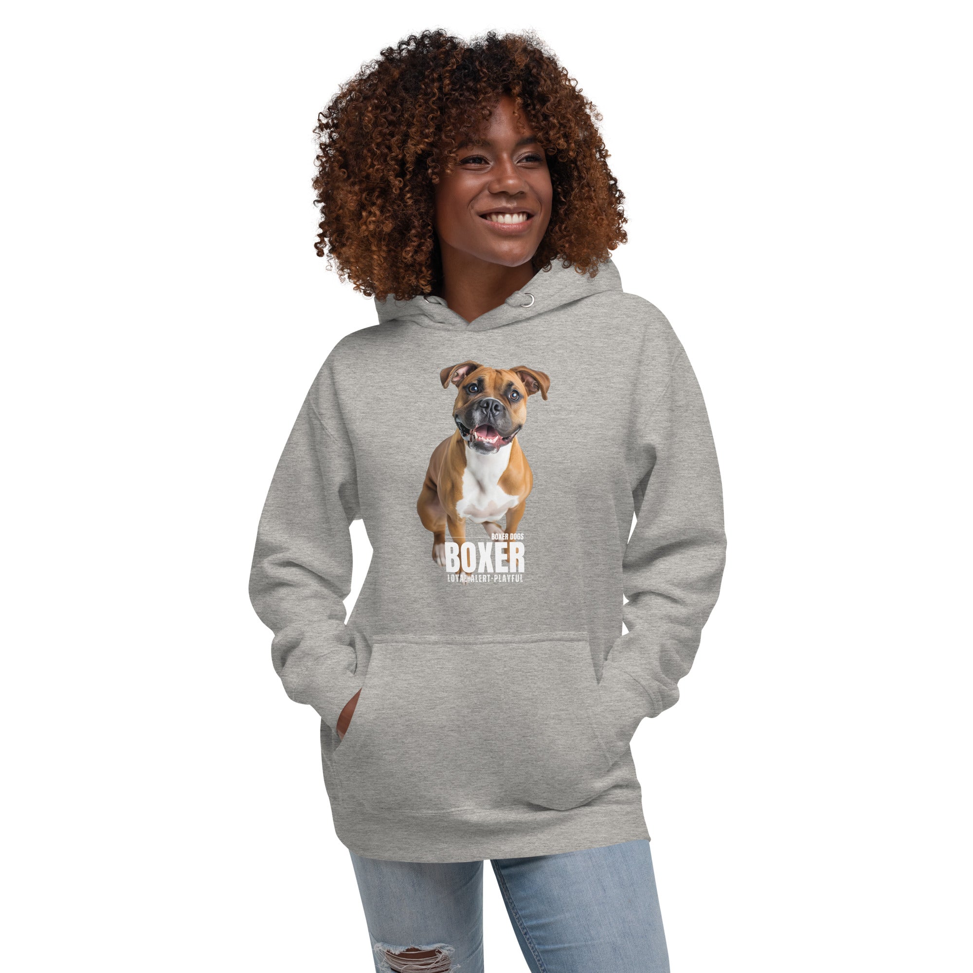 Boxer Dogs Unisex Hoodie