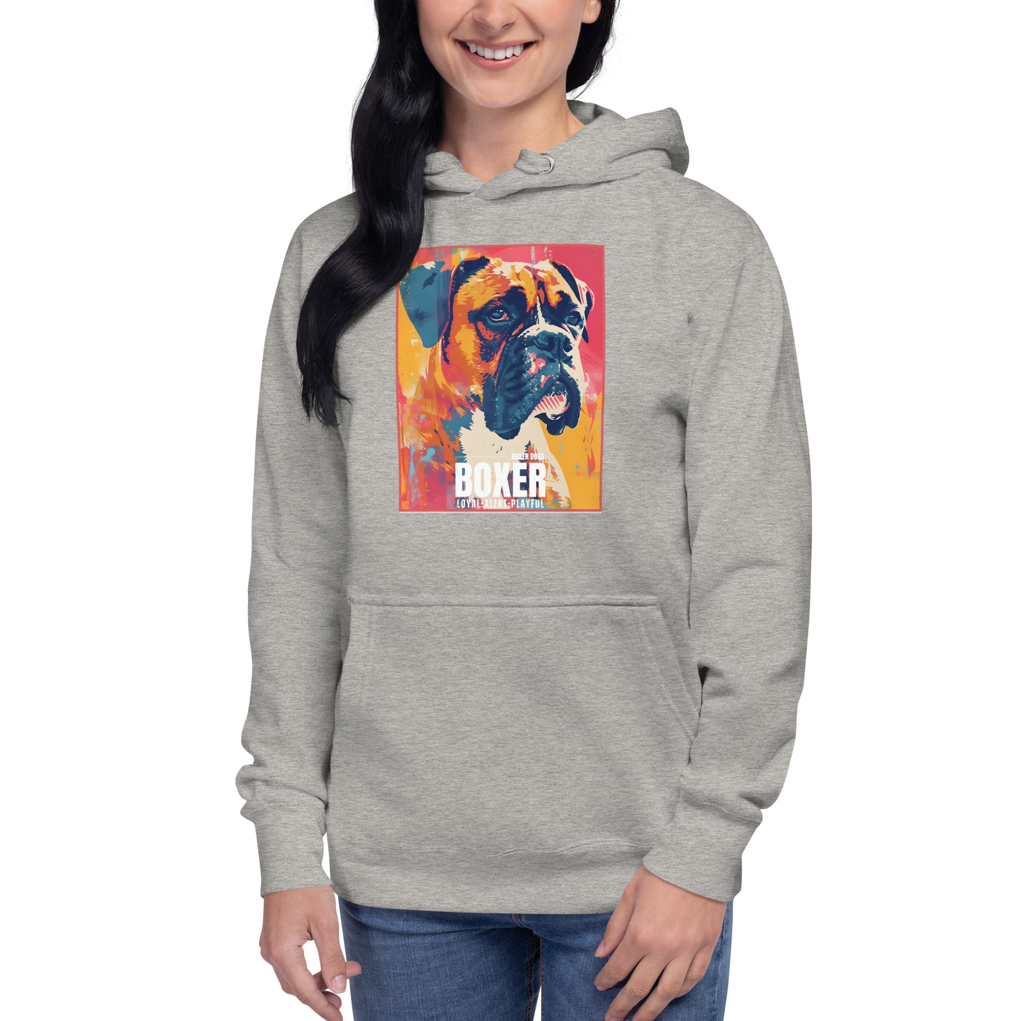 Boxer Dogs Unisex Hoodie