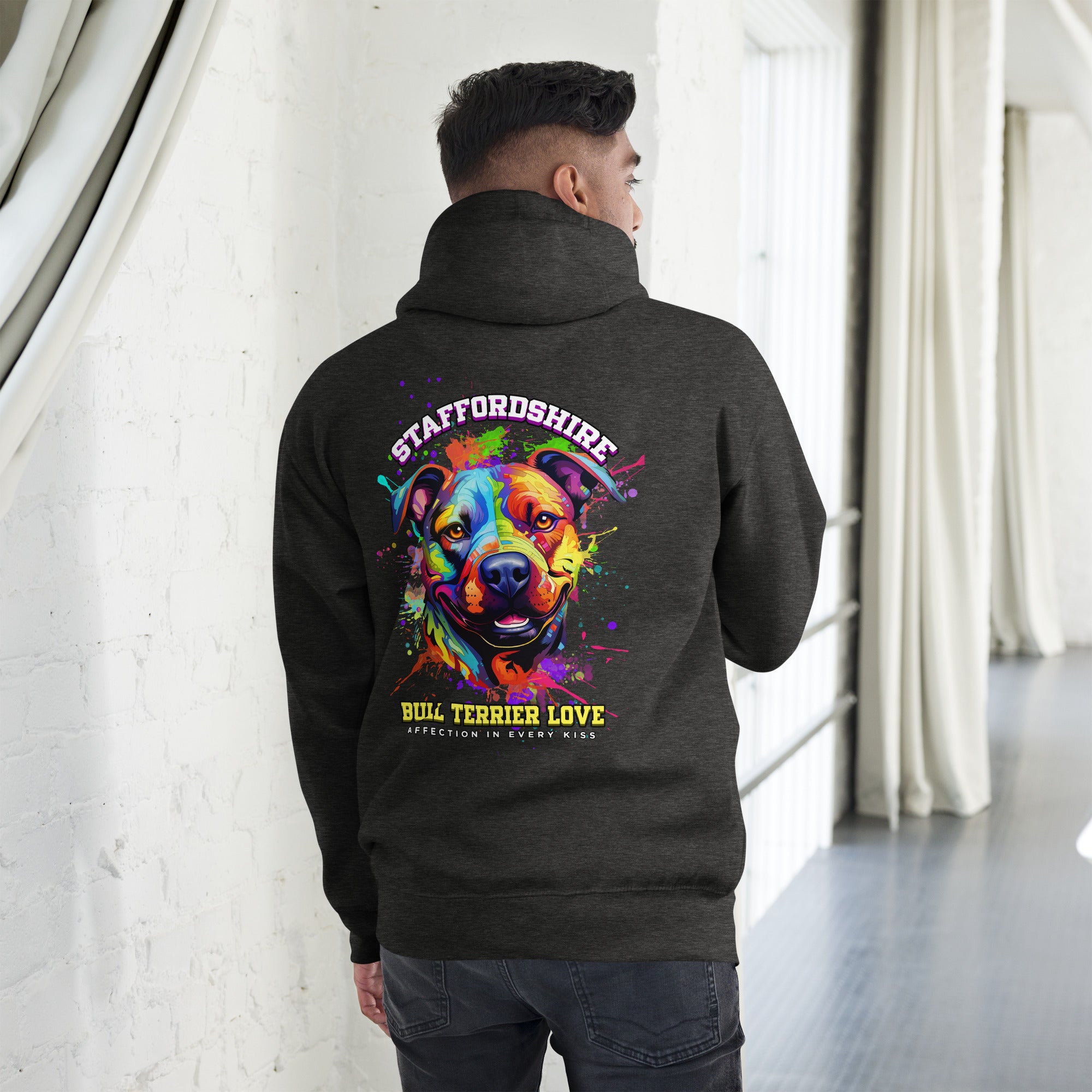 Stafforshire Bull Terrier Unisex Hoodie