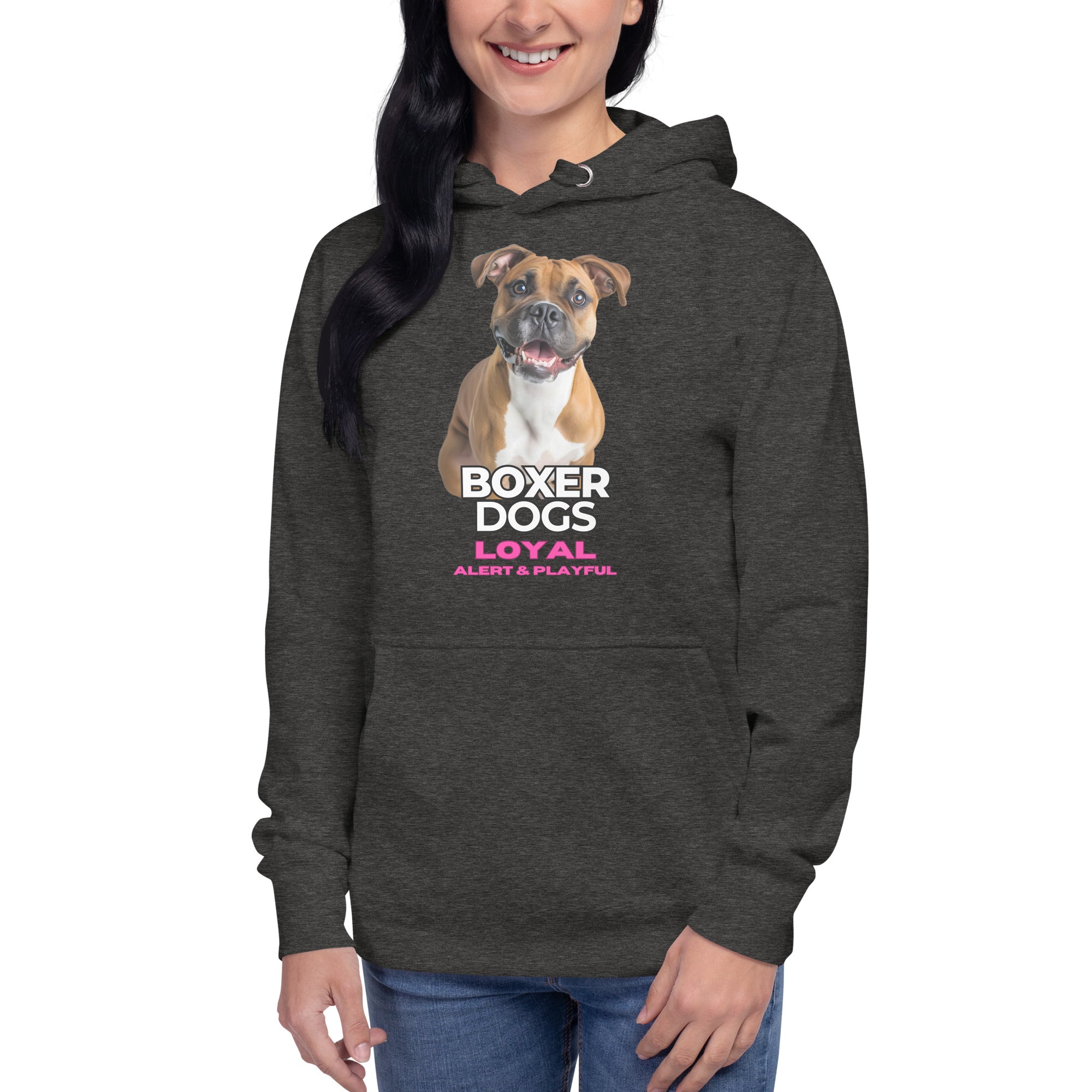 Boxer Dogs Unisex Hoodie