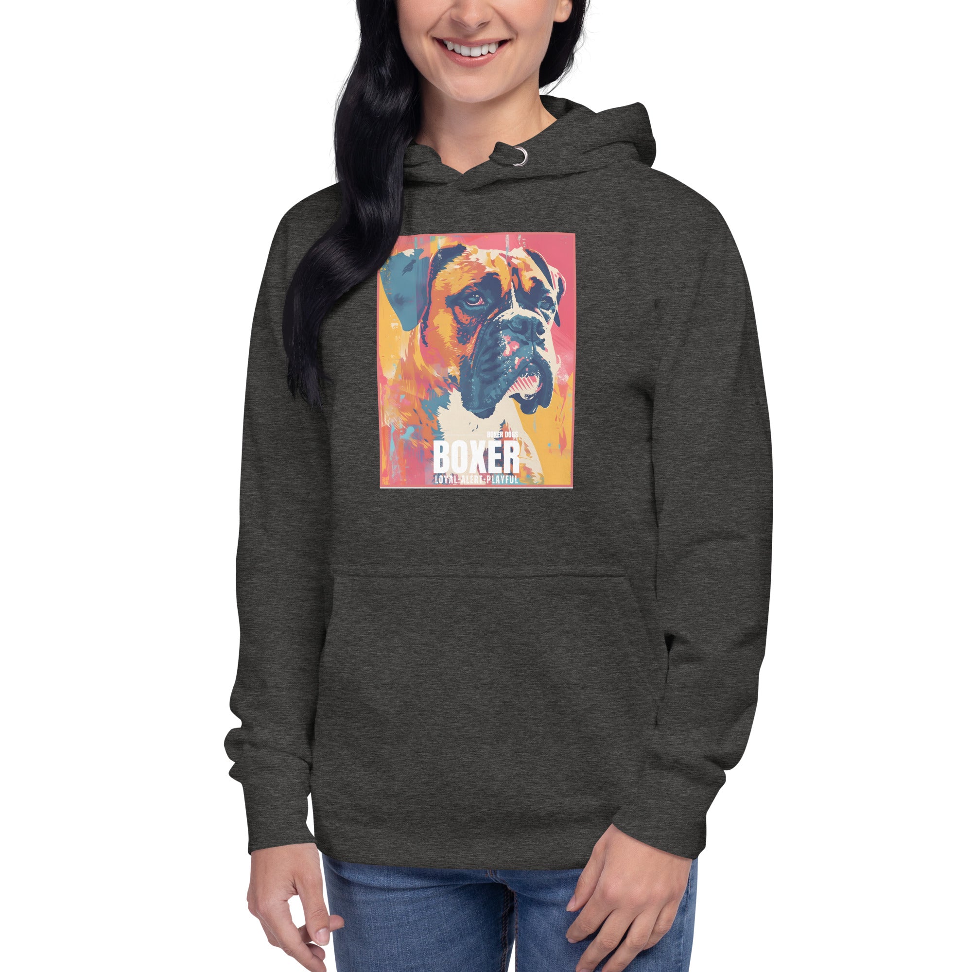 Boxer Dogs Unisex Hoodie