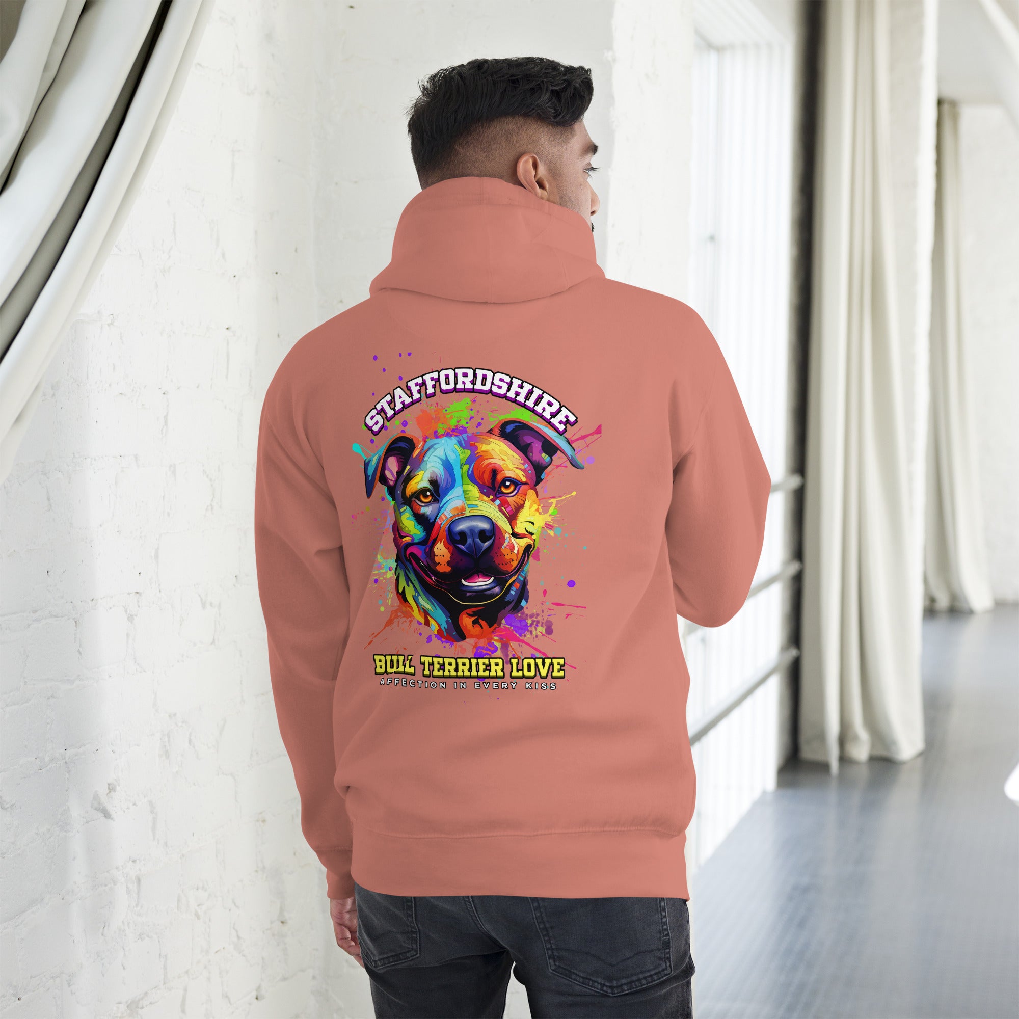 Stafforshire Bull Terrier Unisex Hoodie