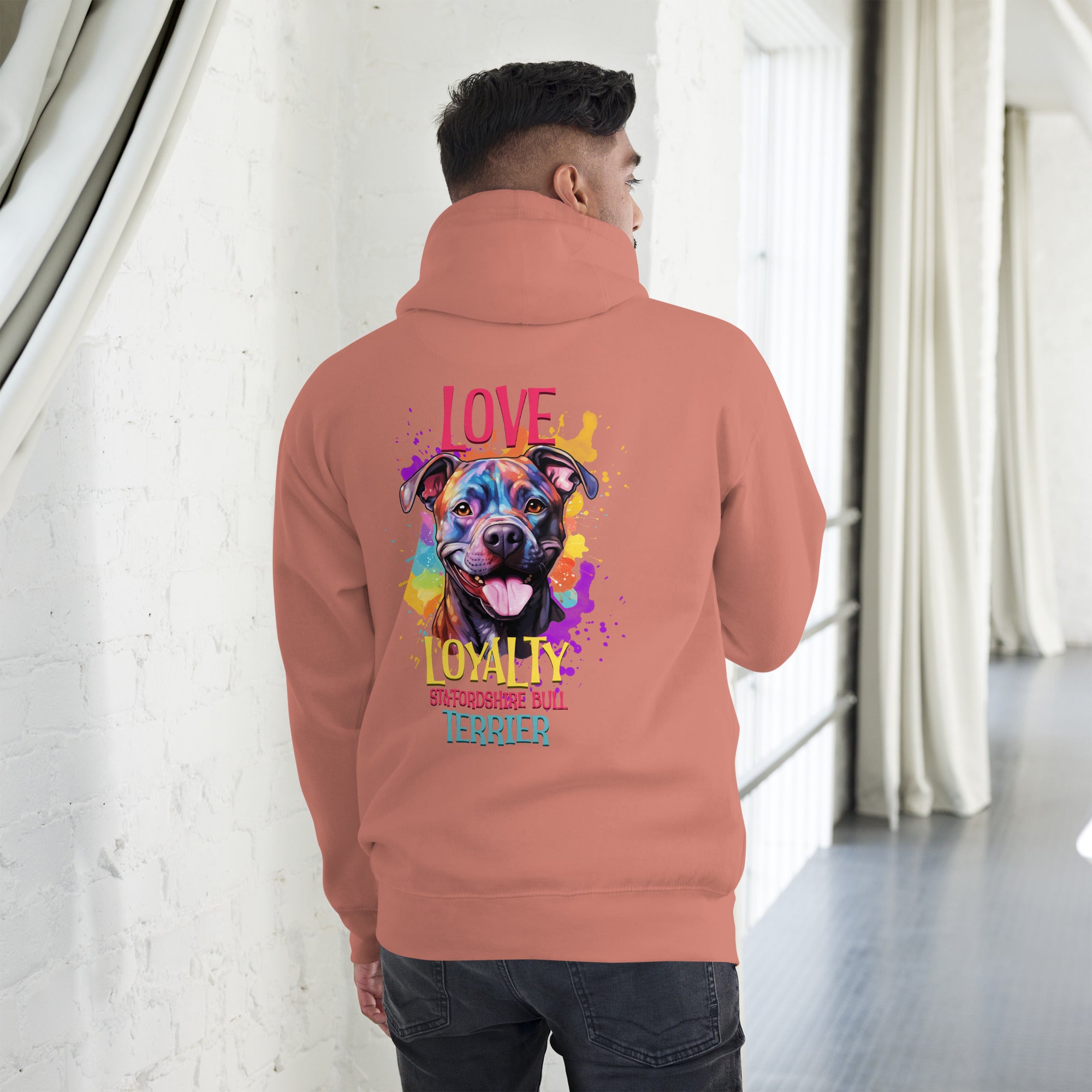 Staffordshire Bull Terrier Unisex Hoodie