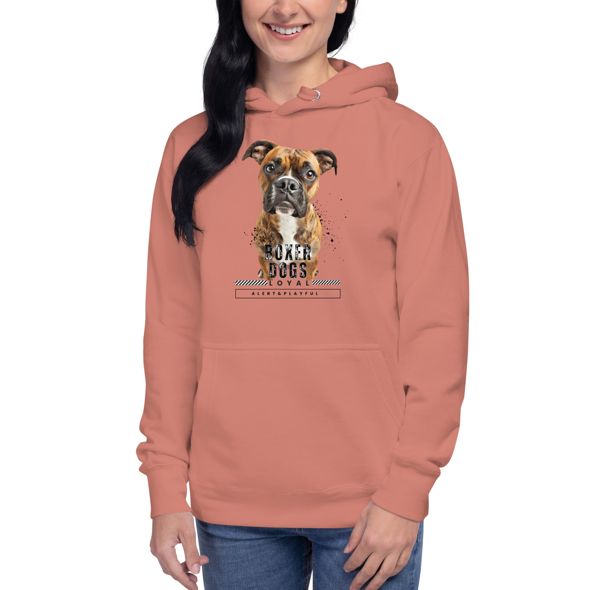 Boxer Dogs Unisex Hoodie