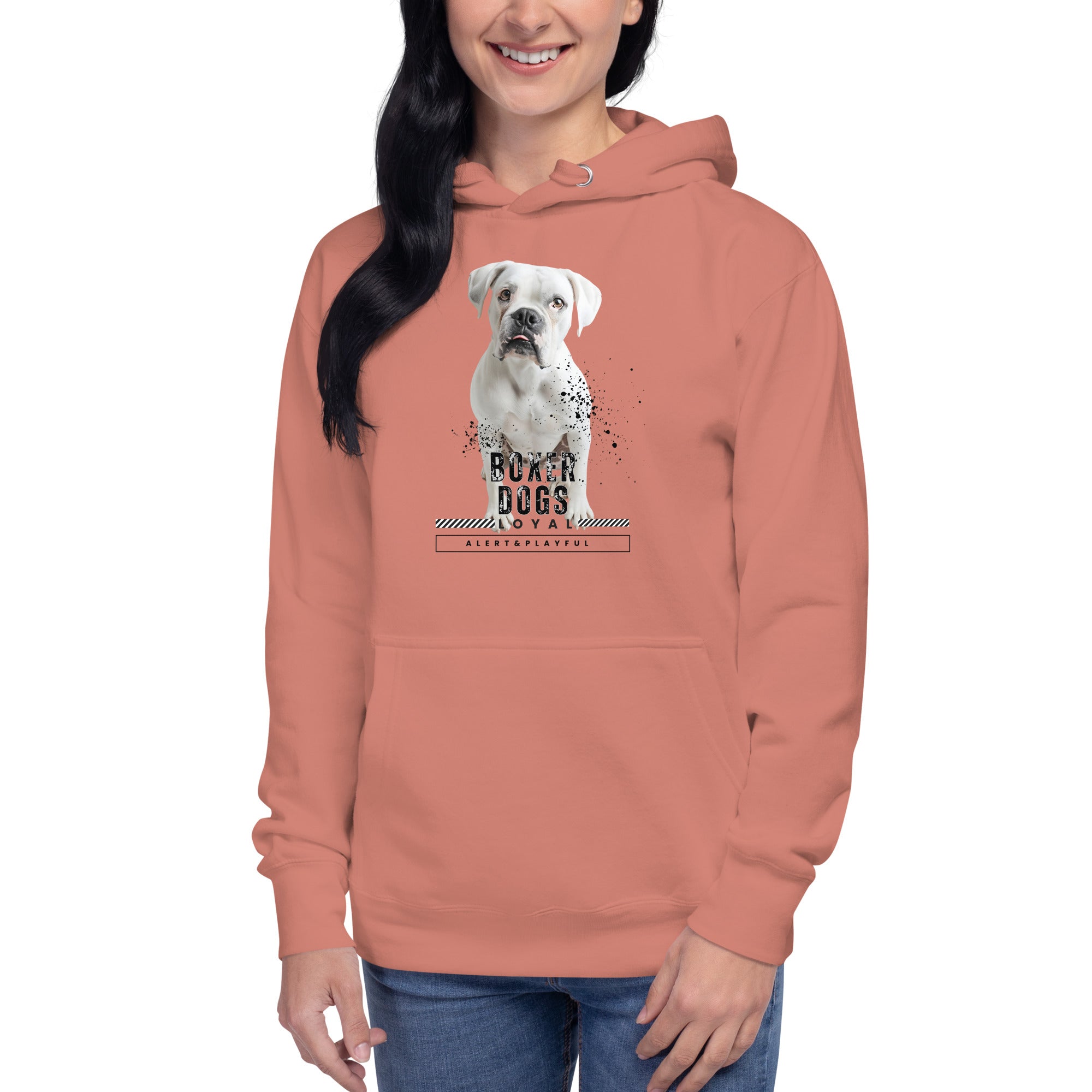 Boxer Dogs Unisex Hoodie