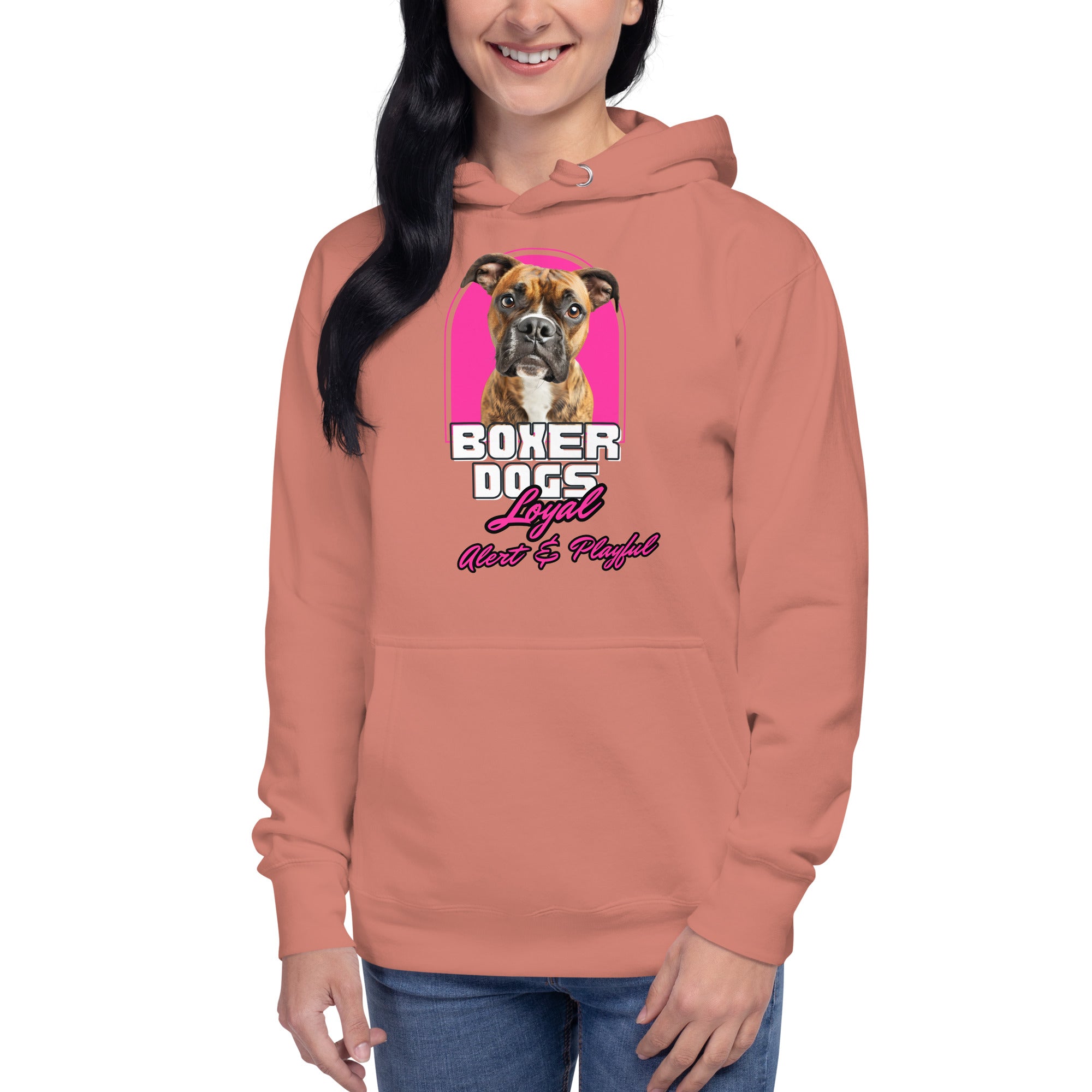 Boxer Dogs Unisex Hoodie