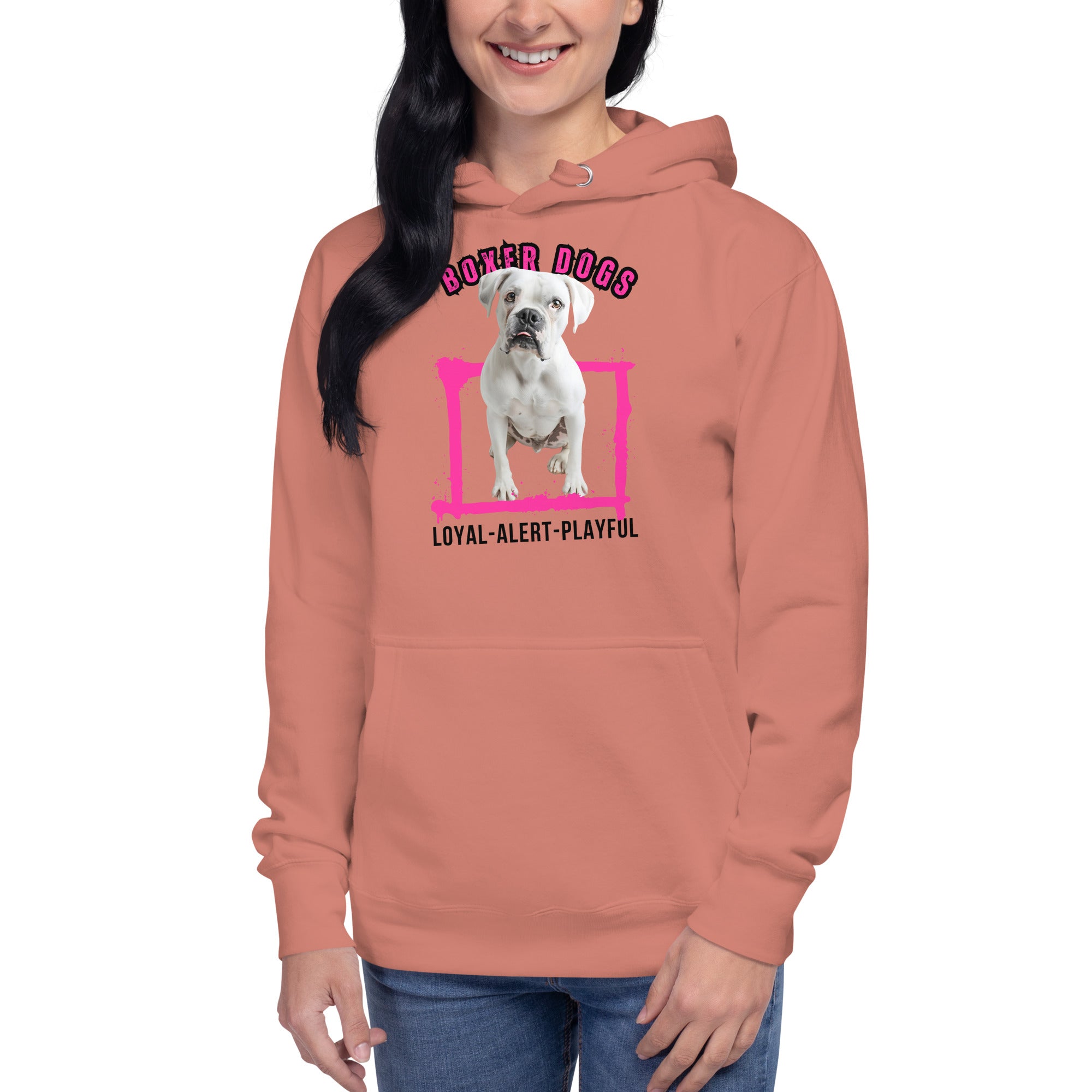 Boxer Dogs Unisex Hoodie