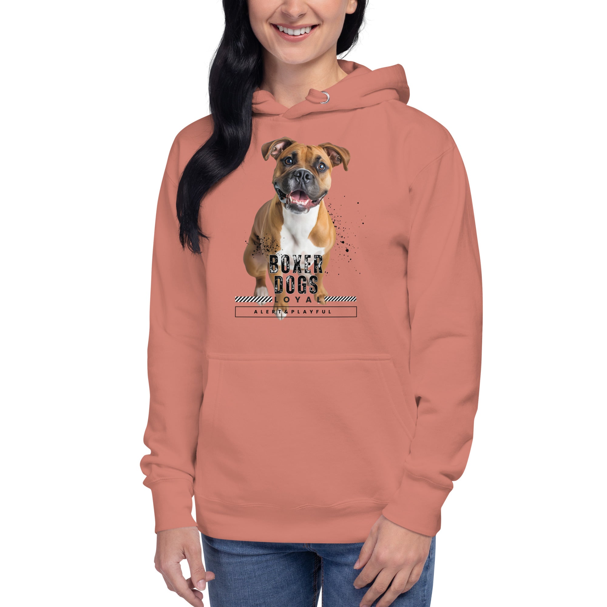 Boxer Dogs Unisex Hoodie