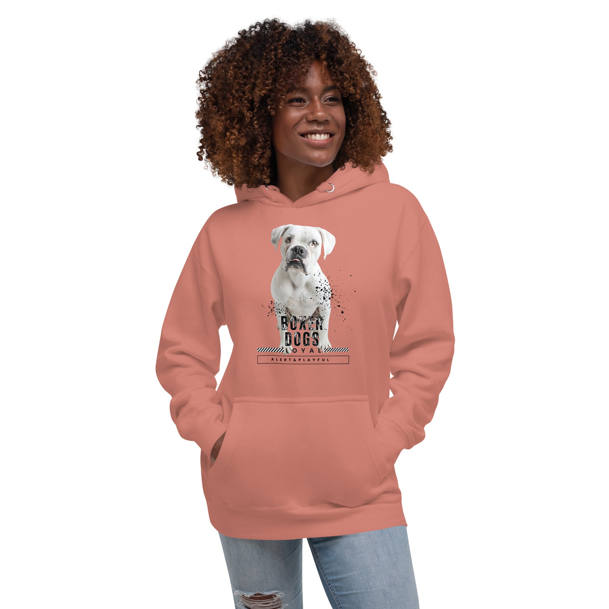 Boxer Dogs Unisex Hoodie