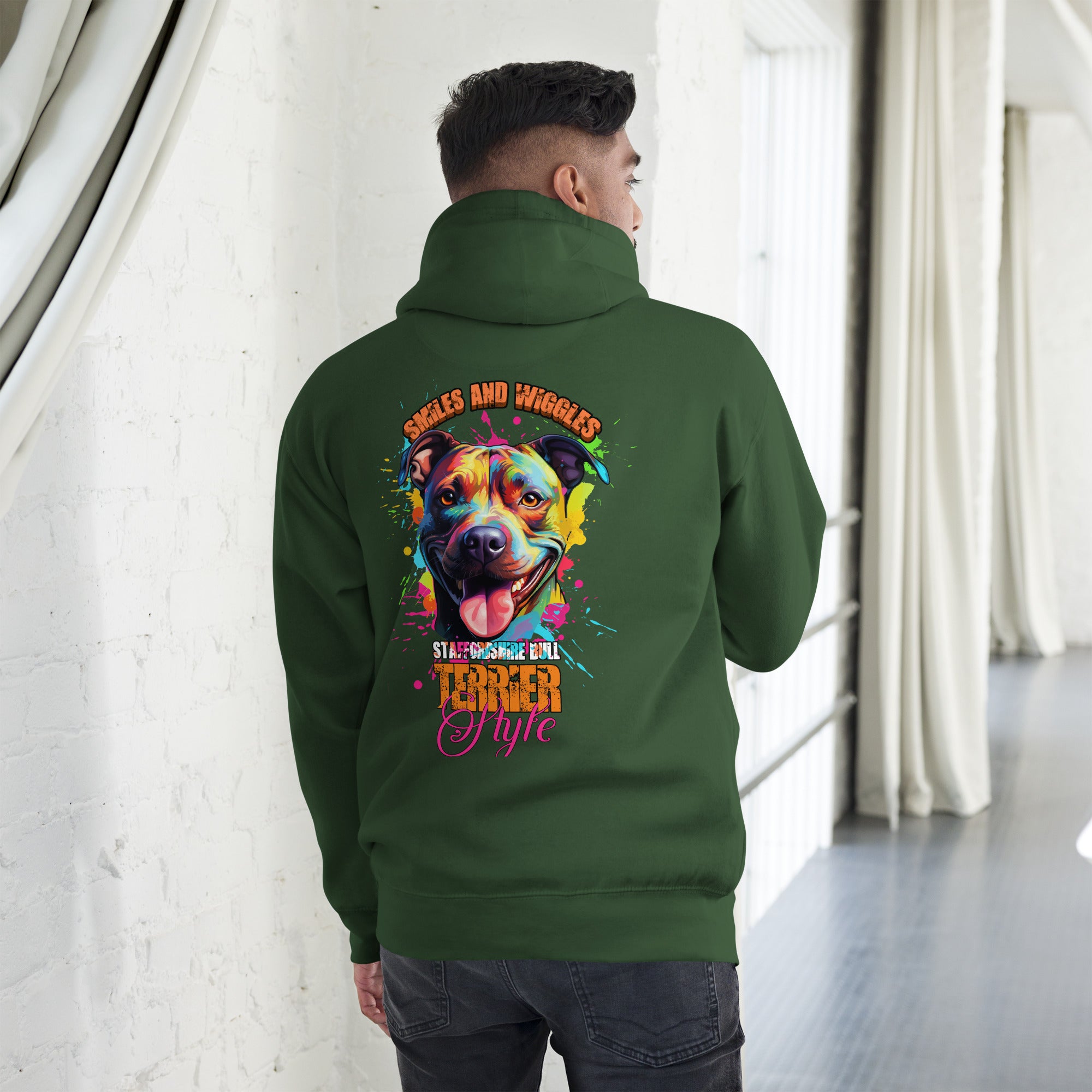 Staffordshire Bull Terrier Unisex Hoodie