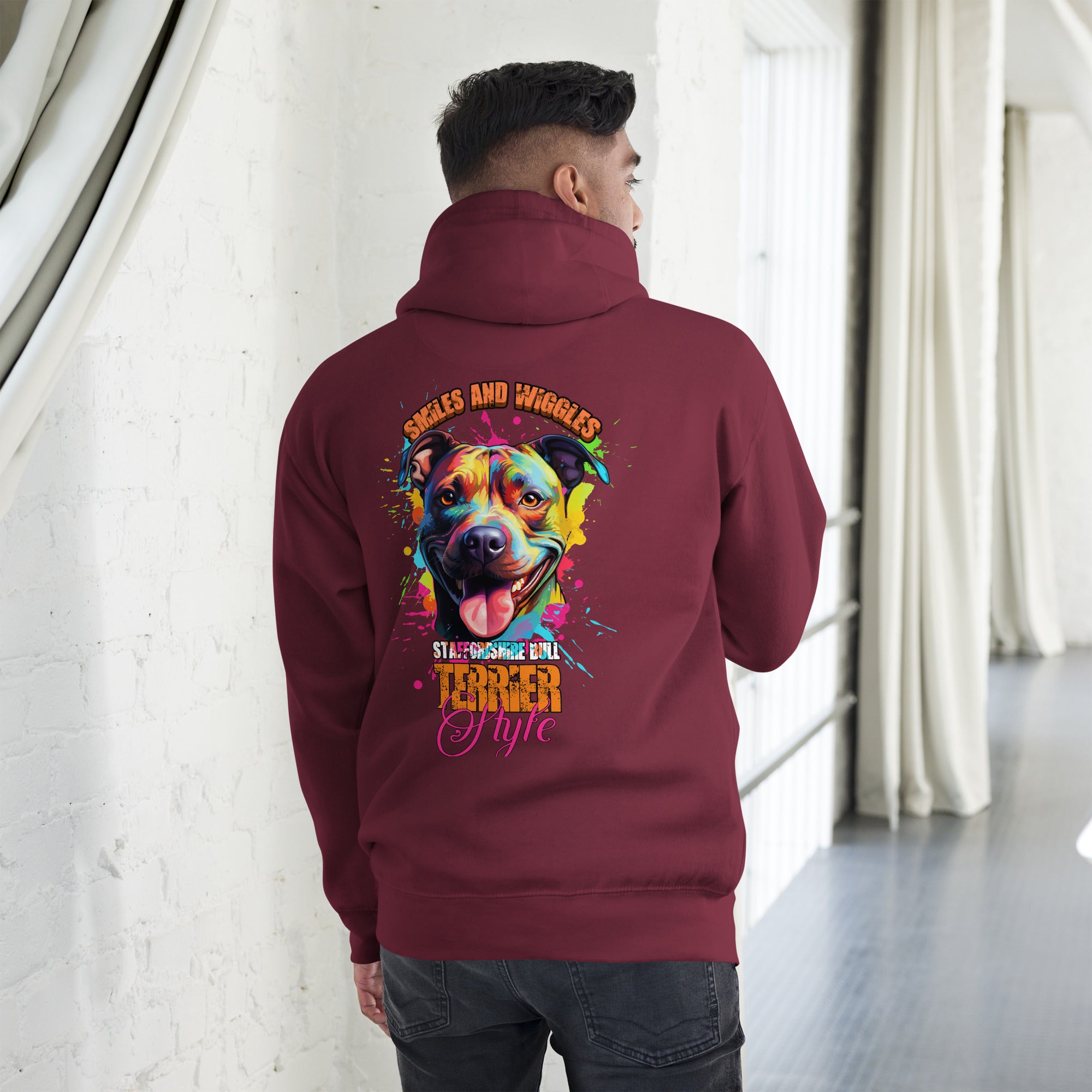 Staffordshire Bull Terrier Unisex Hoodie