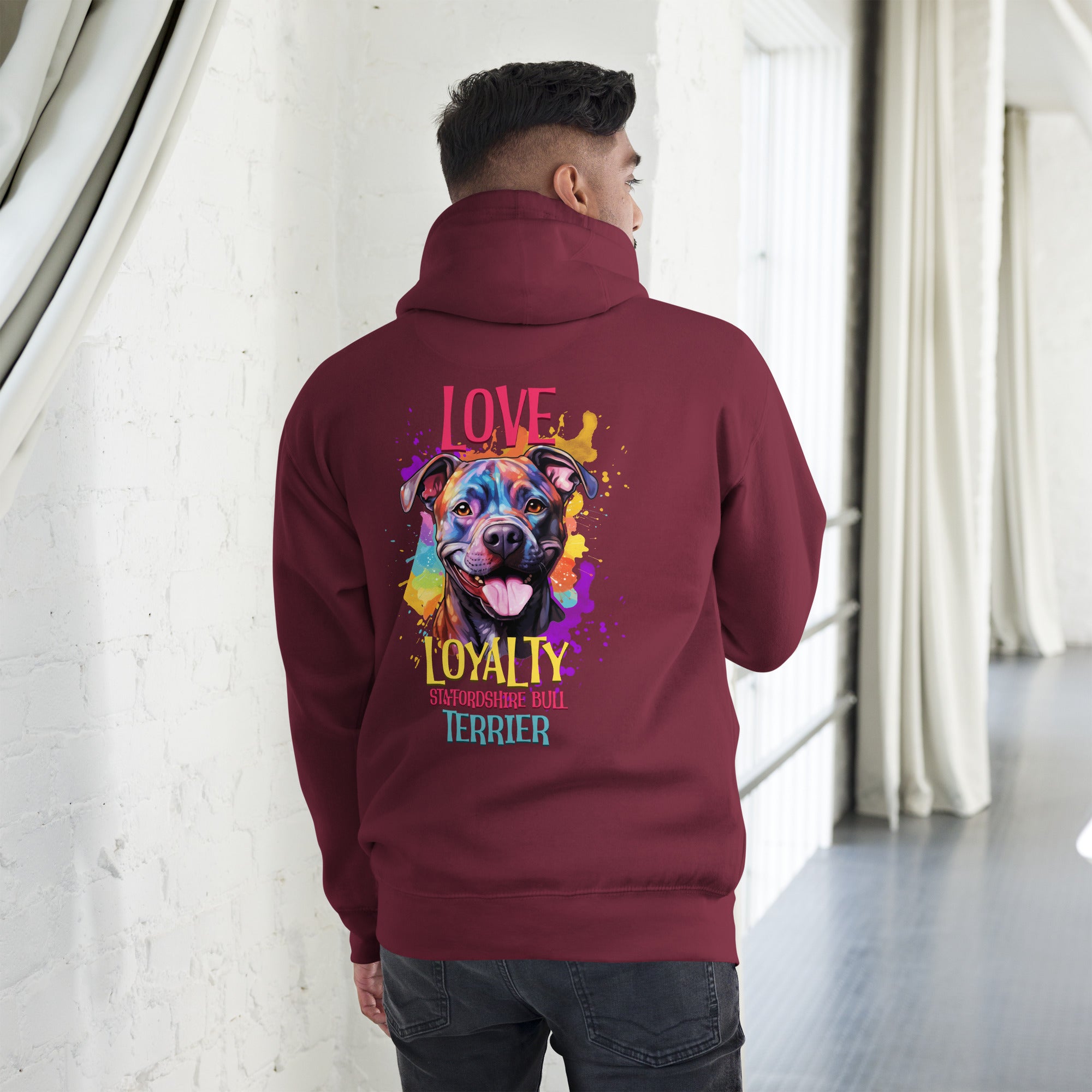 Staffordshire Bull Terrier Unisex Hoodie