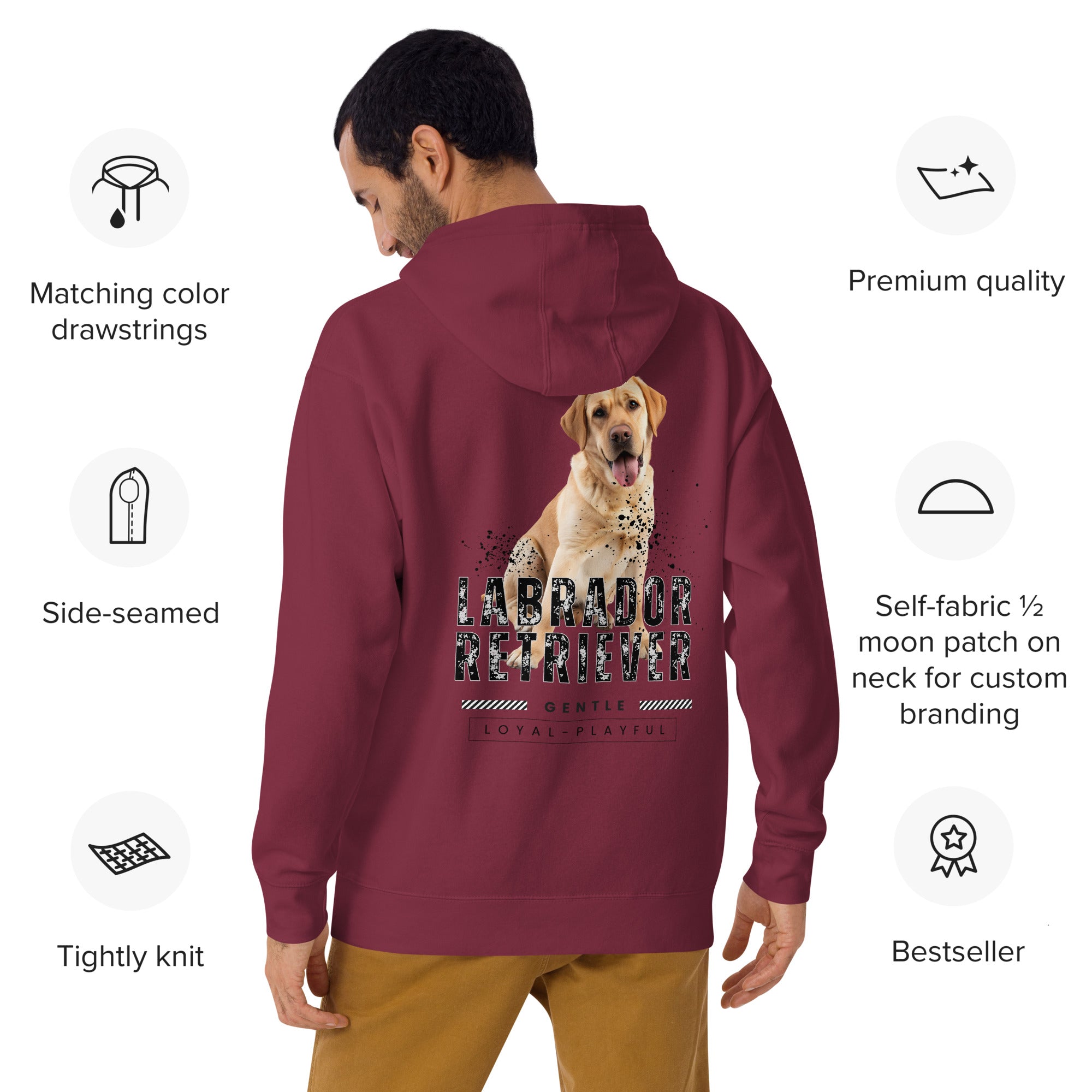 Labrador Retriever Unisex Hoodie