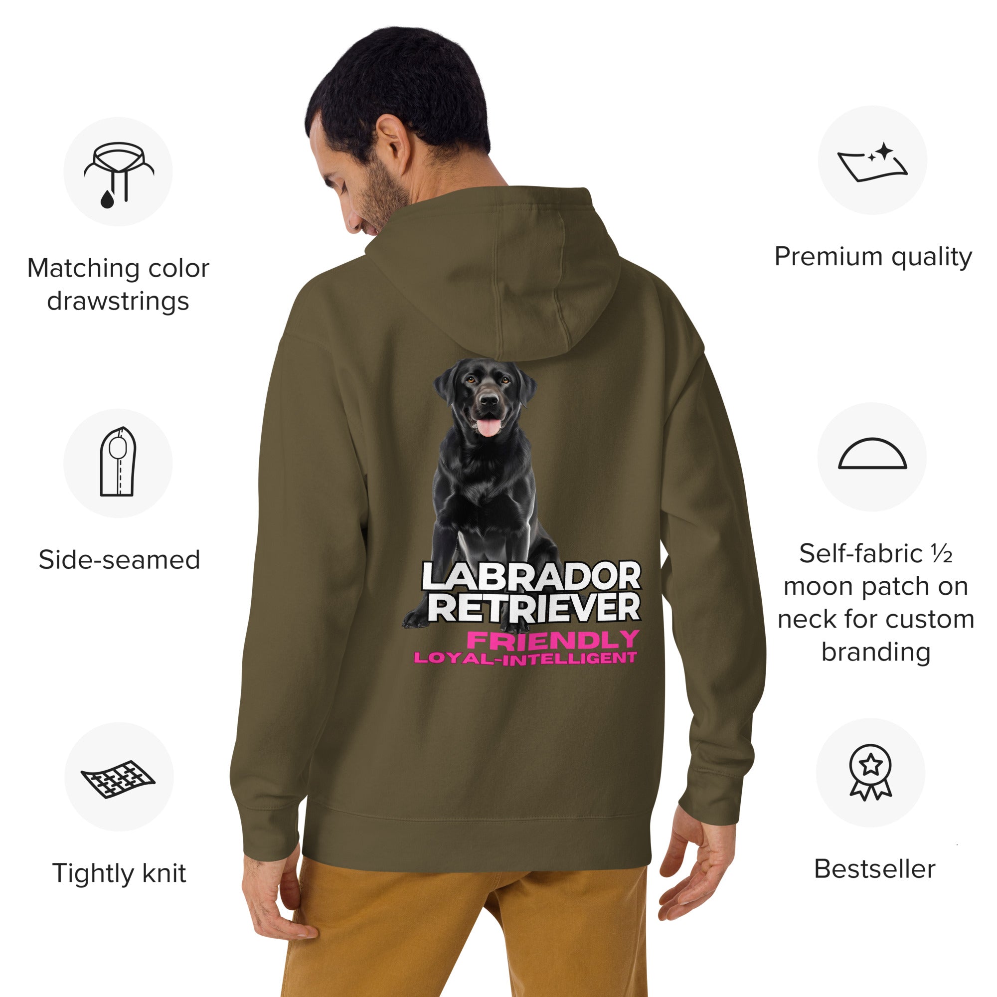 Labrador Retriever Unisex Hoodie