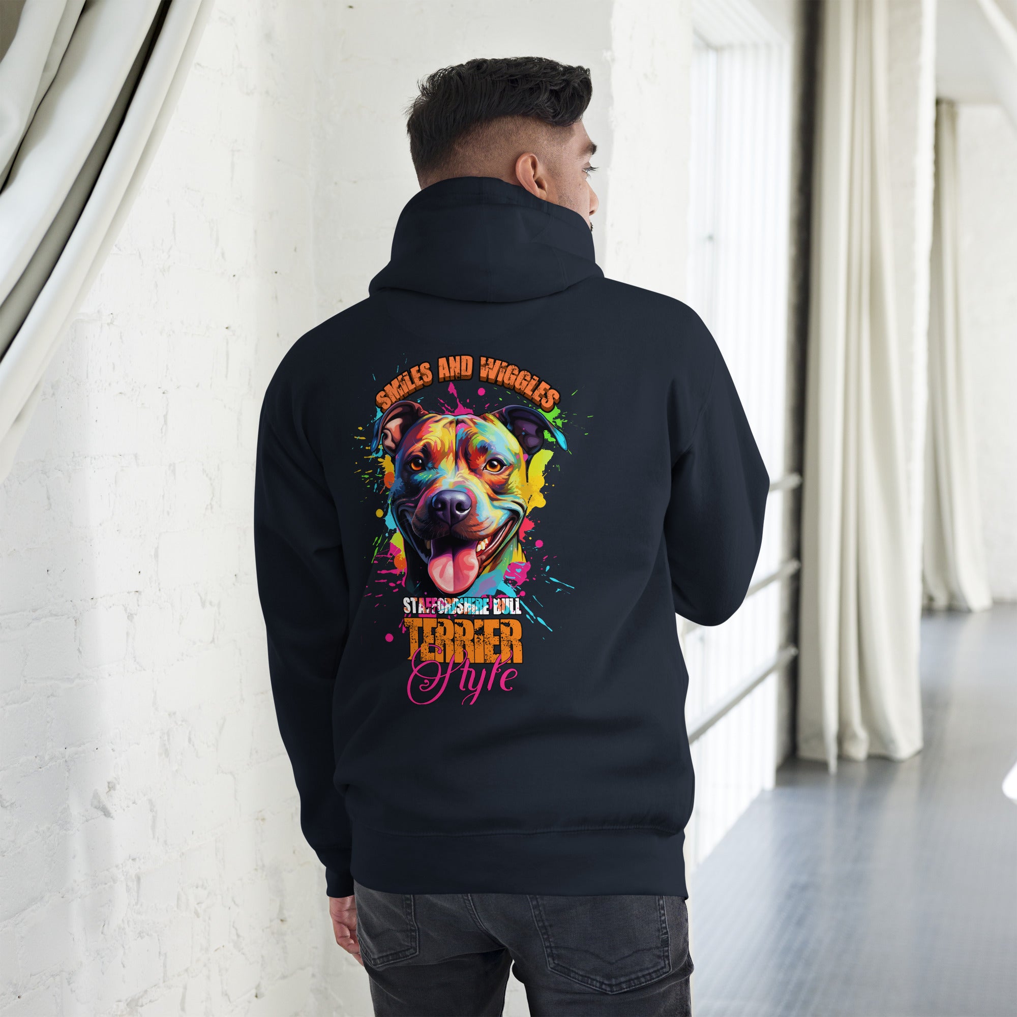 Staffordshire Bull Terrier Unisex Hoodie