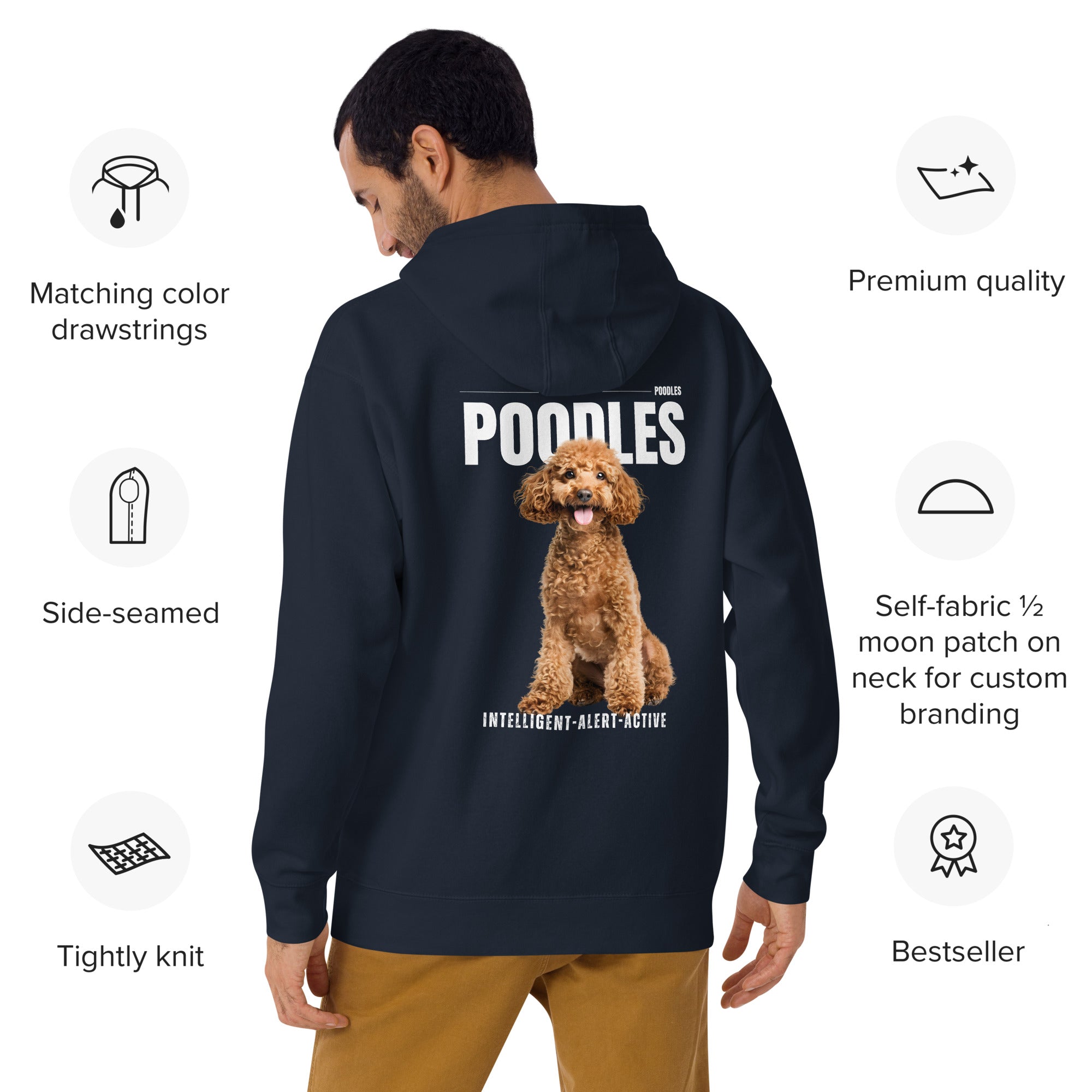 Poodle Unisex Hoodie