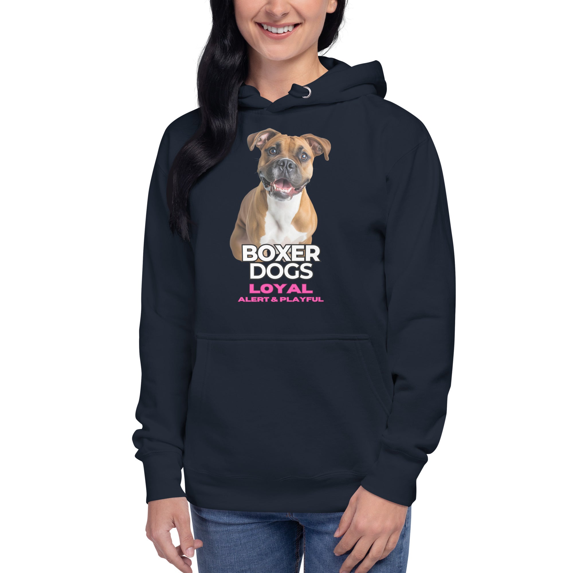 Boxer Dogs Unisex Hoodie