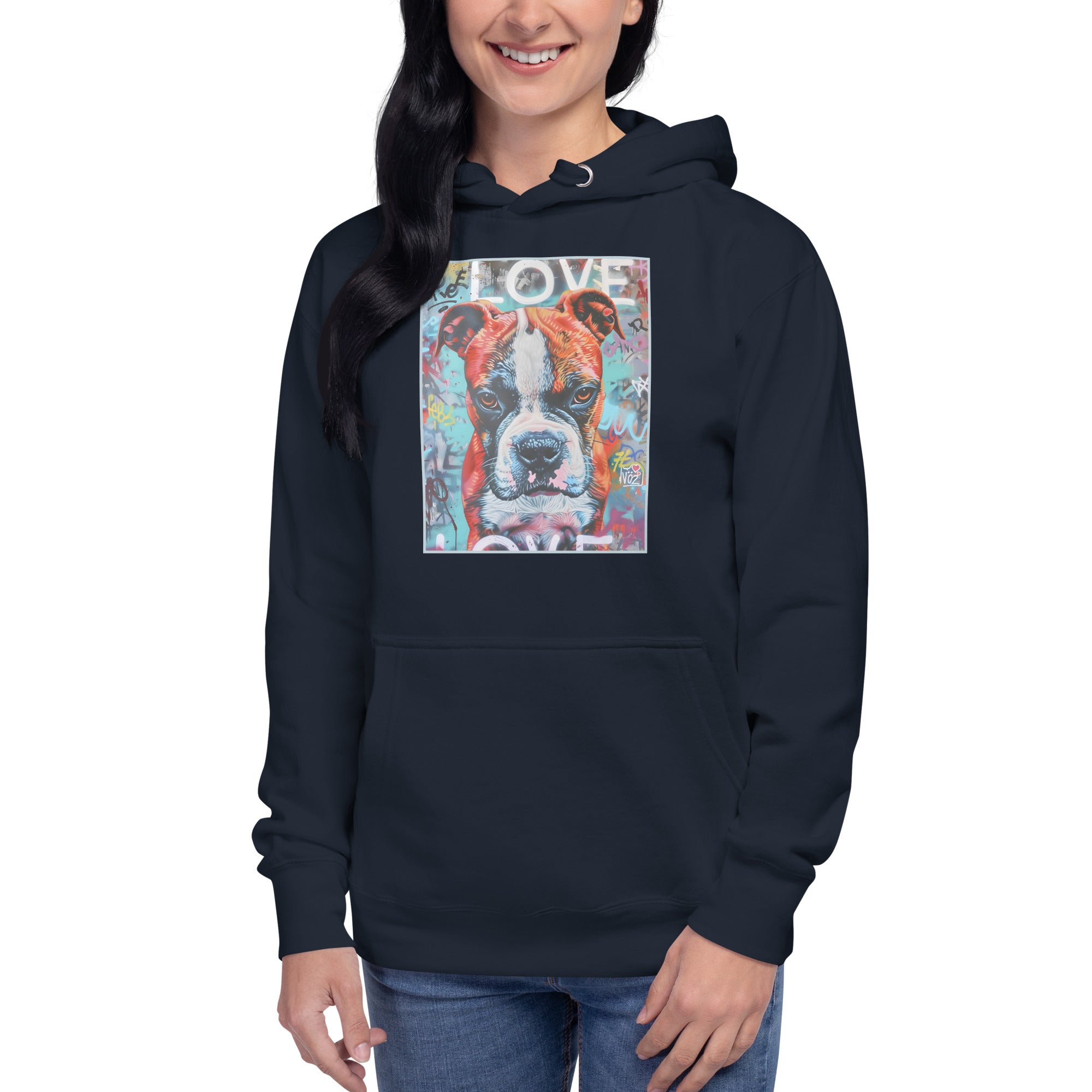 Boxer Dogs Unisex Hoodie