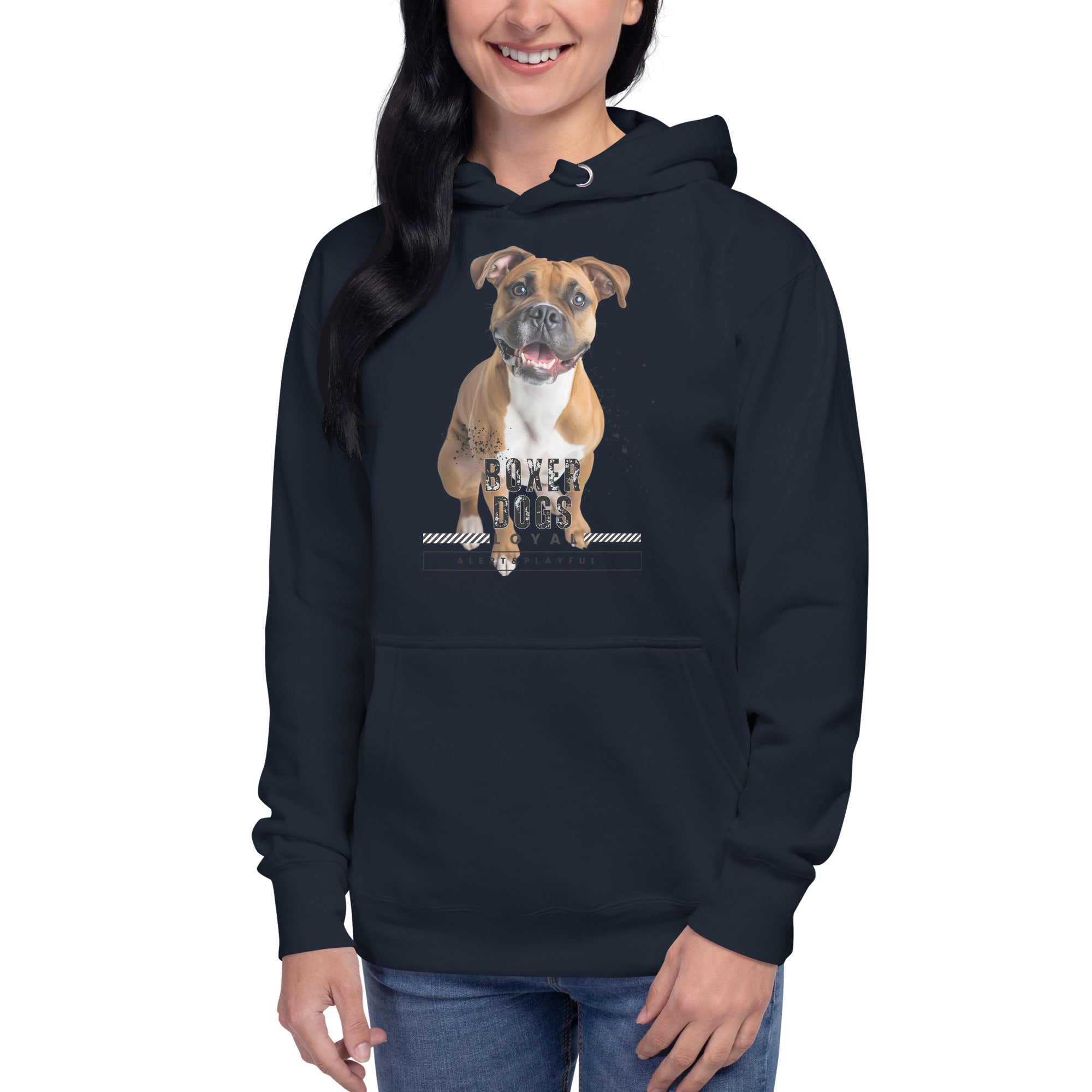 Boxer Dogs Unisex Hoodie