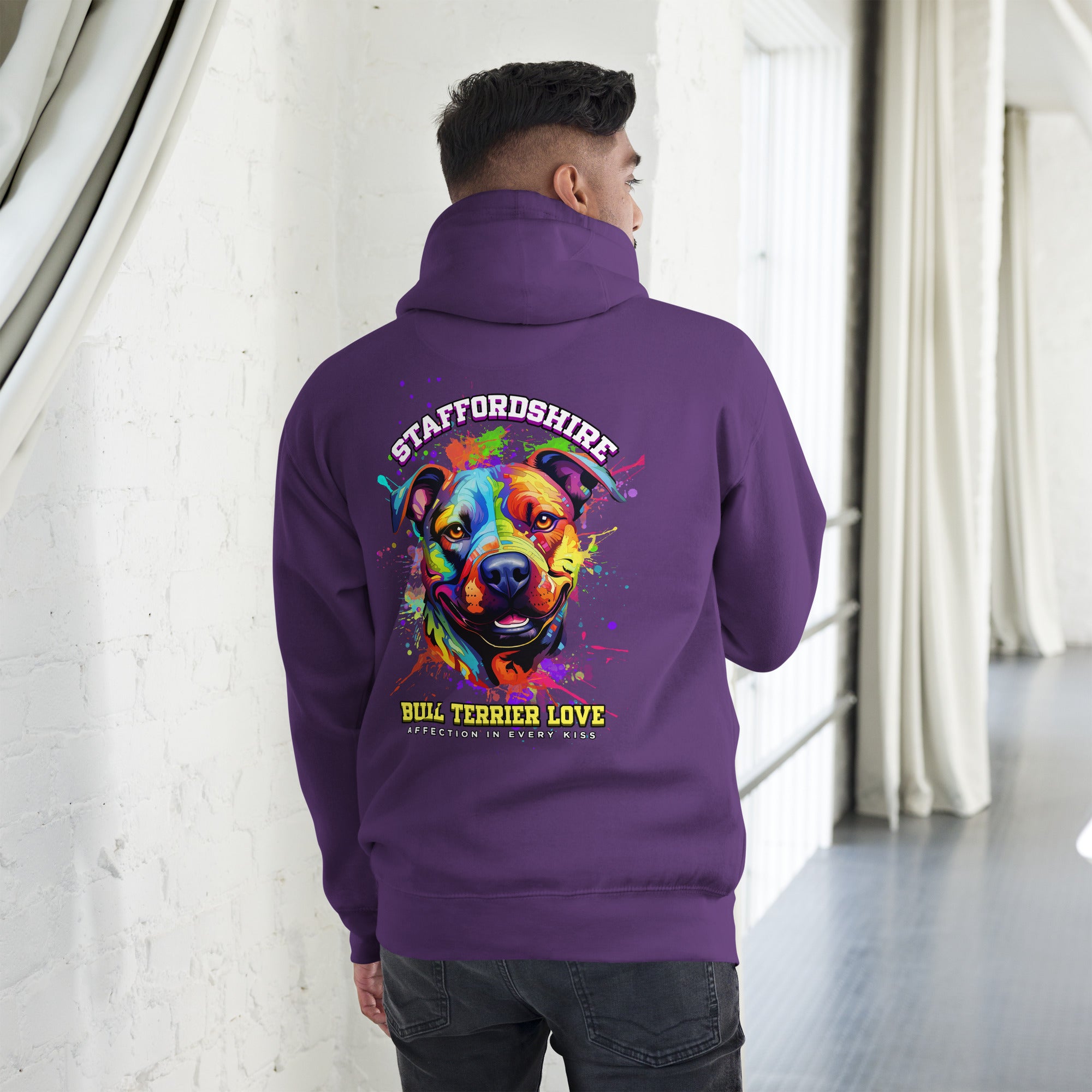 Stafforshire Bull Terrier Unisex Hoodie