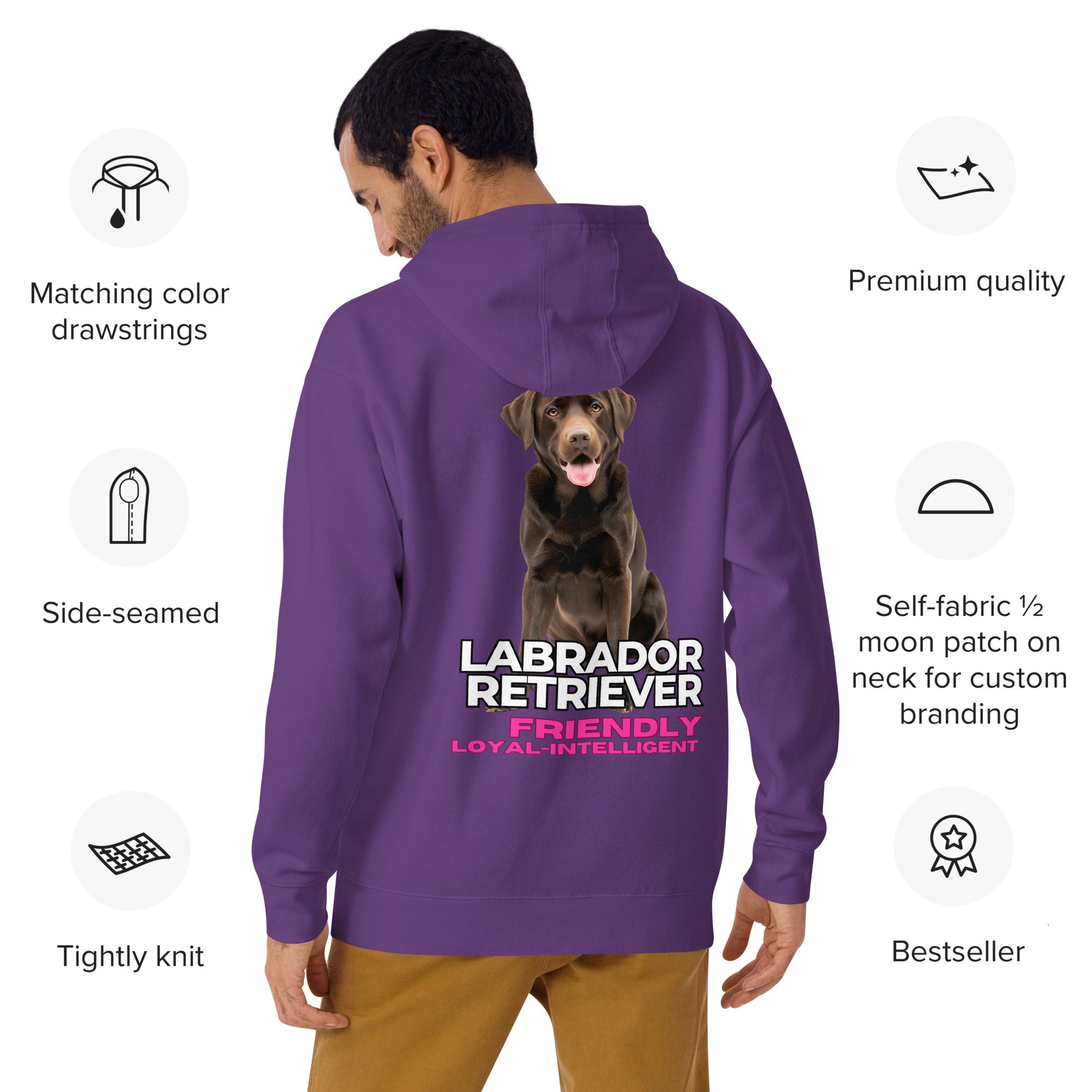 Labrador Retriever Unisex Hoodie