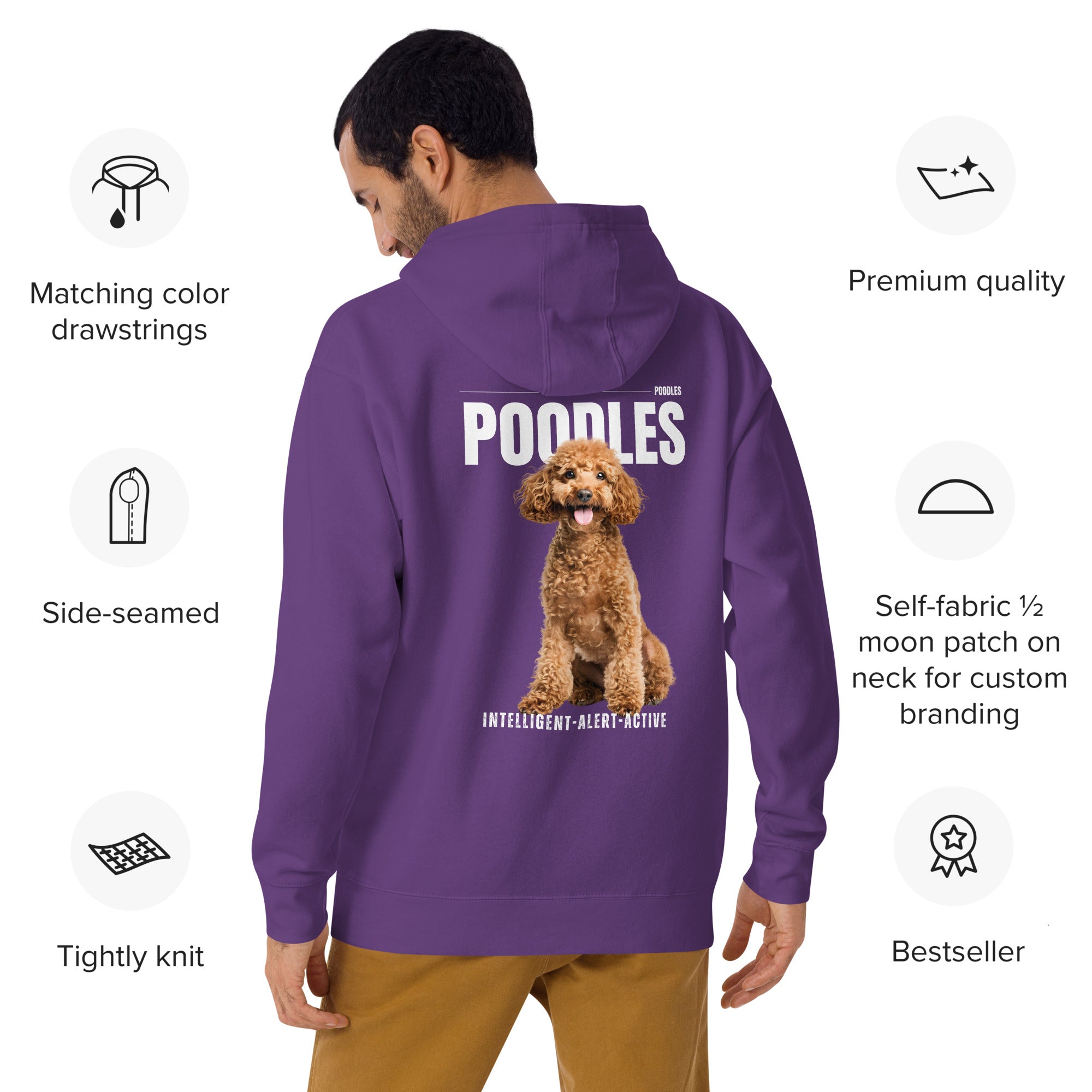 Poodle Unisex Hoodie