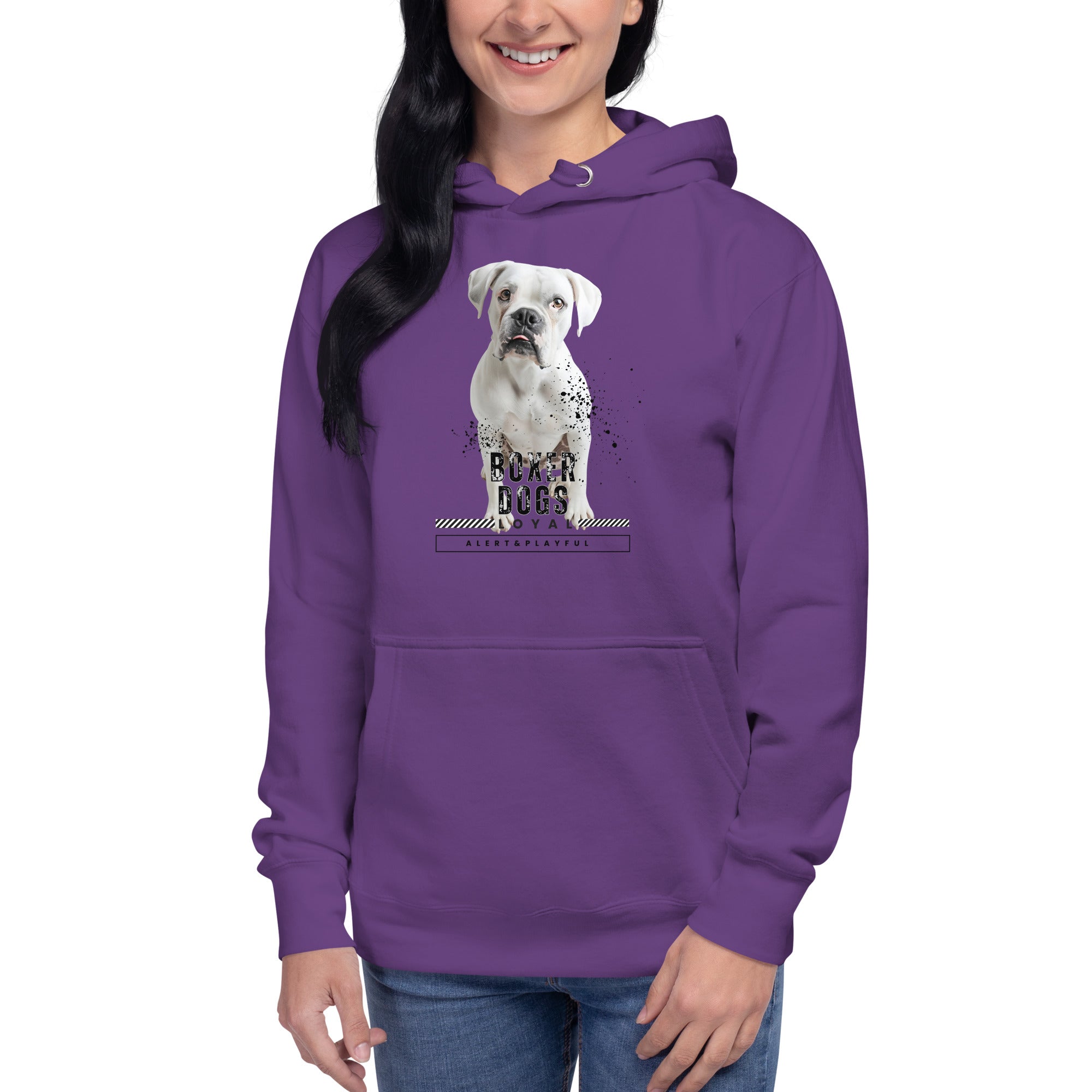 Boxer Dogs Unisex Hoodie