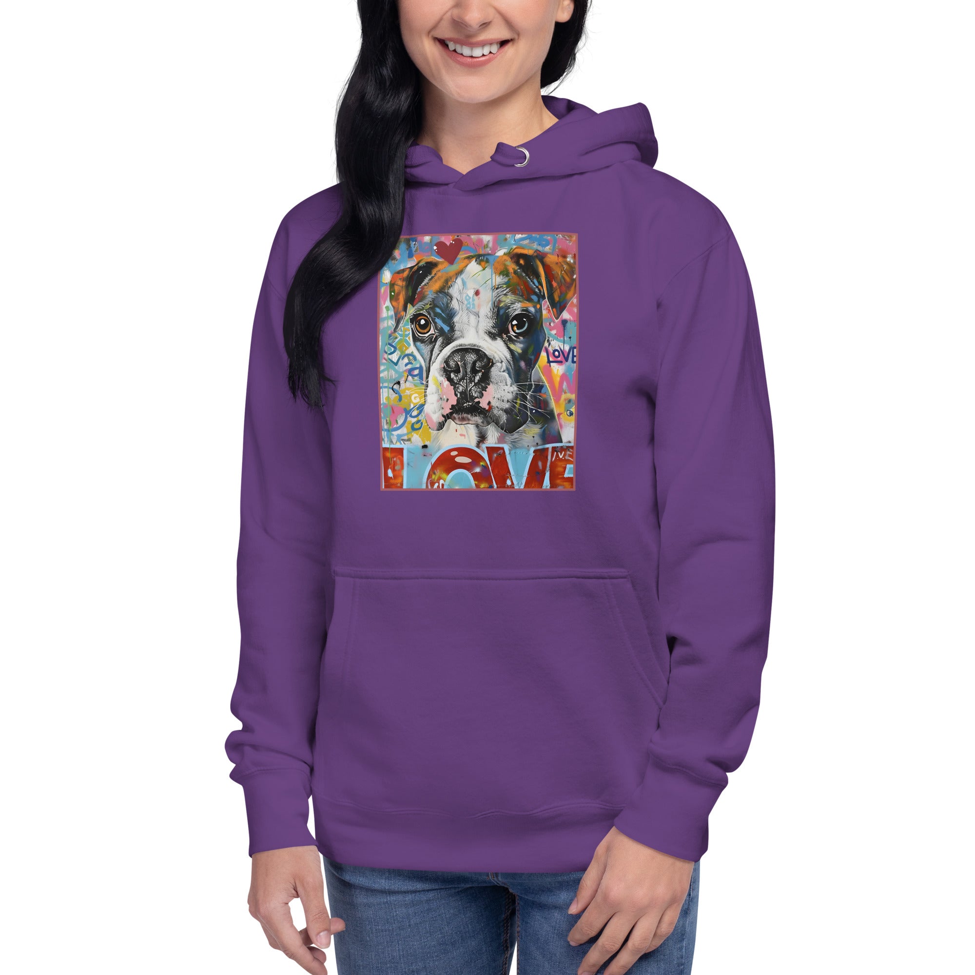 Boxer Dogs Unisex Hoodie