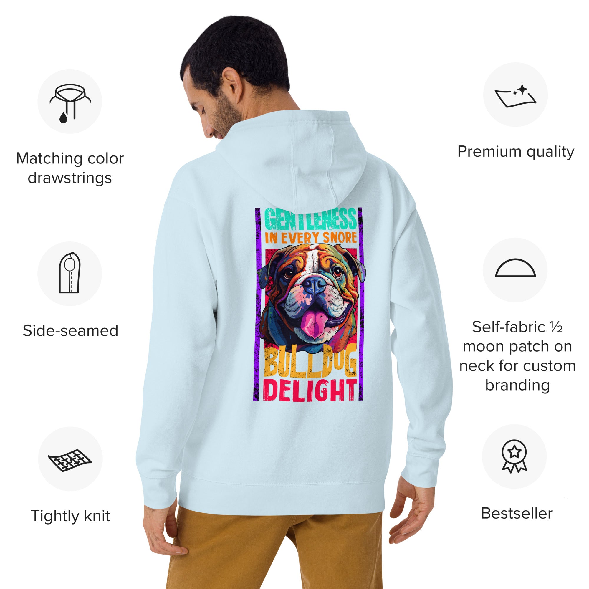 English Bulldog Unisex Hoodie