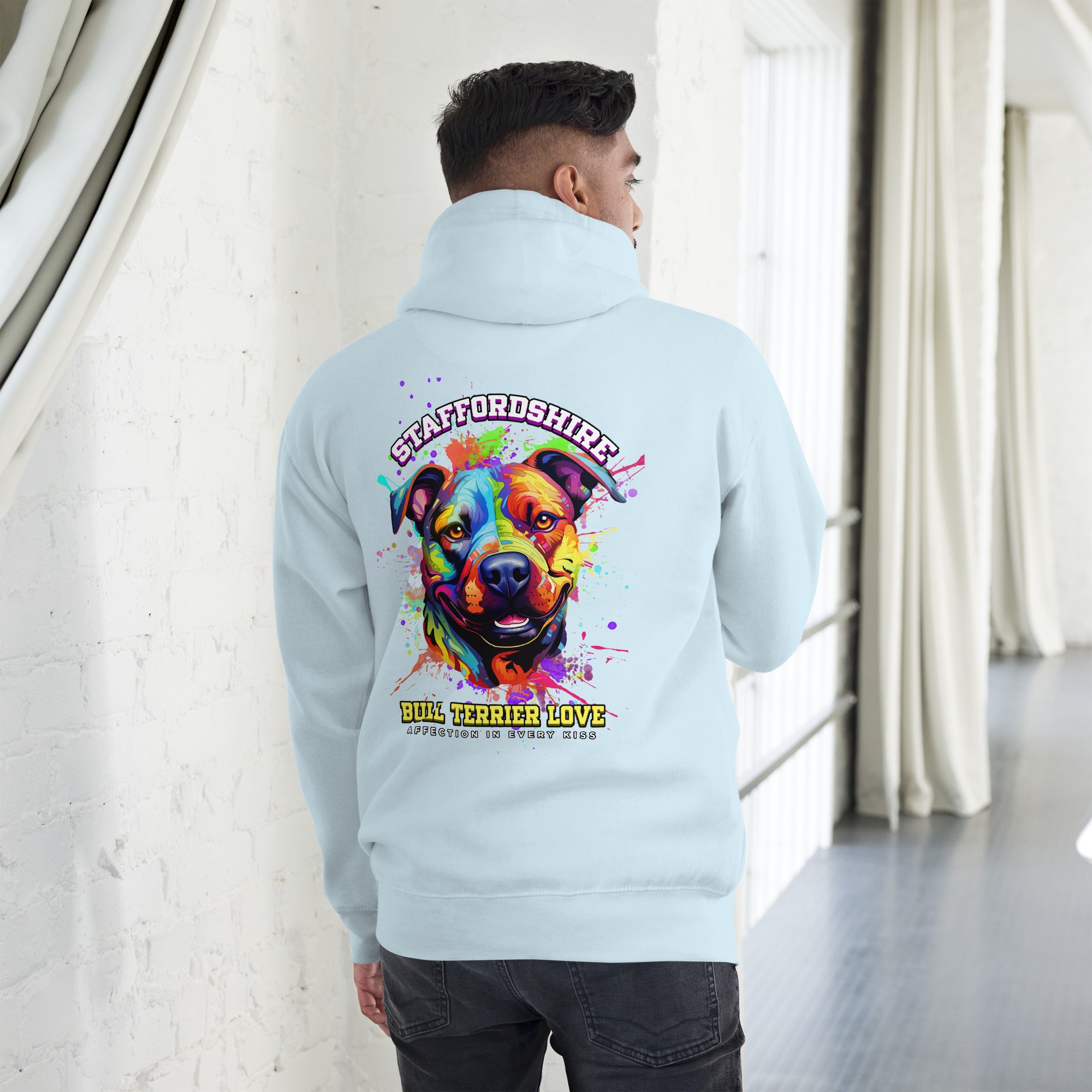 Stafforshire Bull Terrier Unisex Hoodie